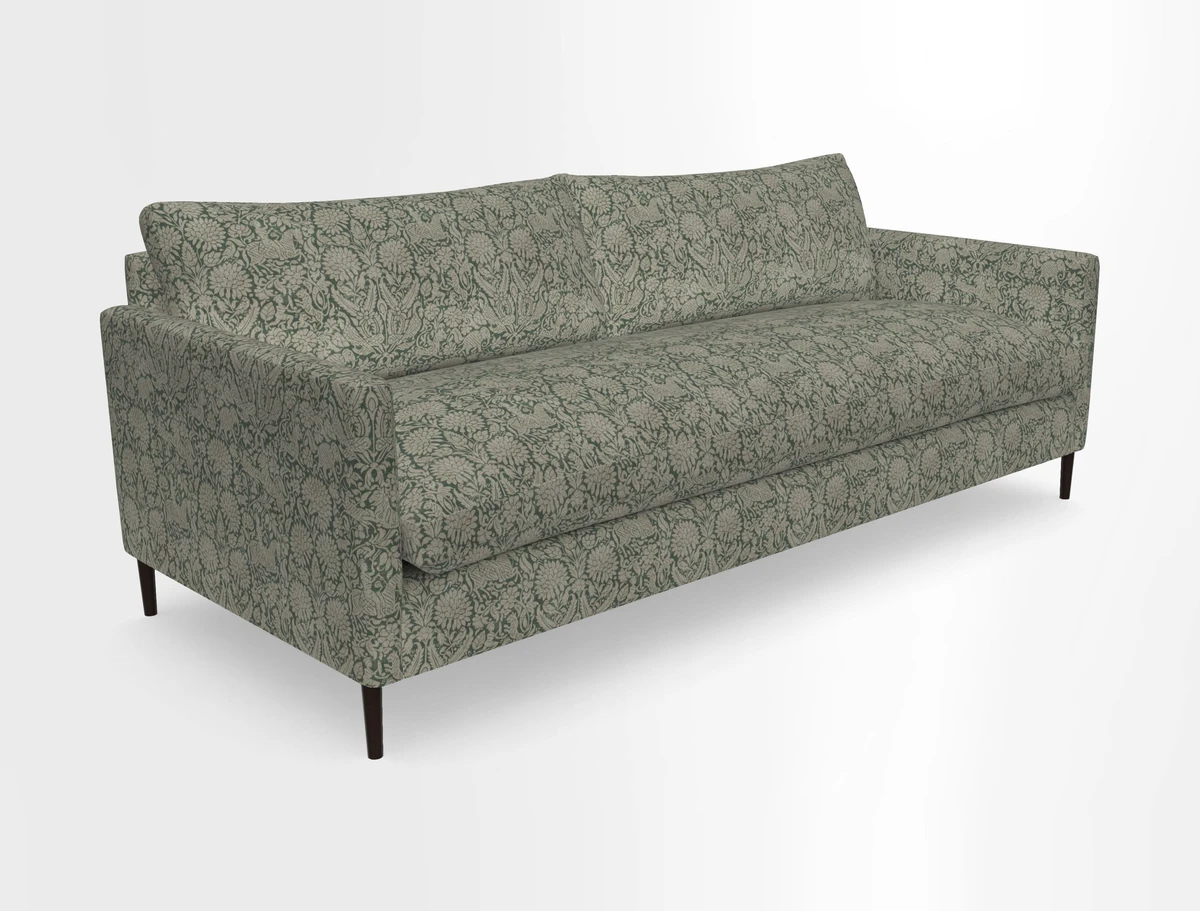 Heyshott 4 Seater Sofa in Two Tone Plain Biscuit. Loose cover option available