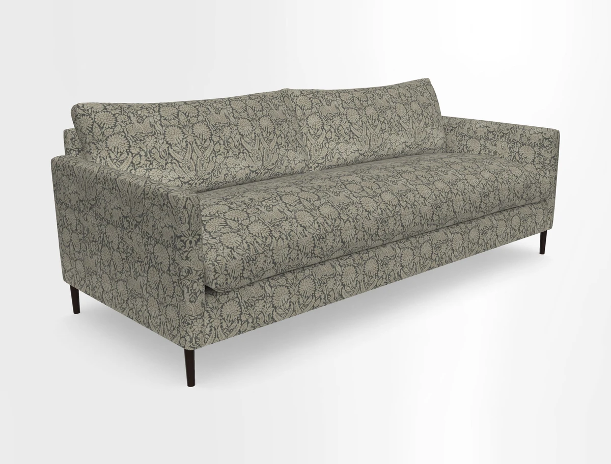 Heyshott 4 Seater Sofa in Two Tone Plain Biscuit. Loose cover option available