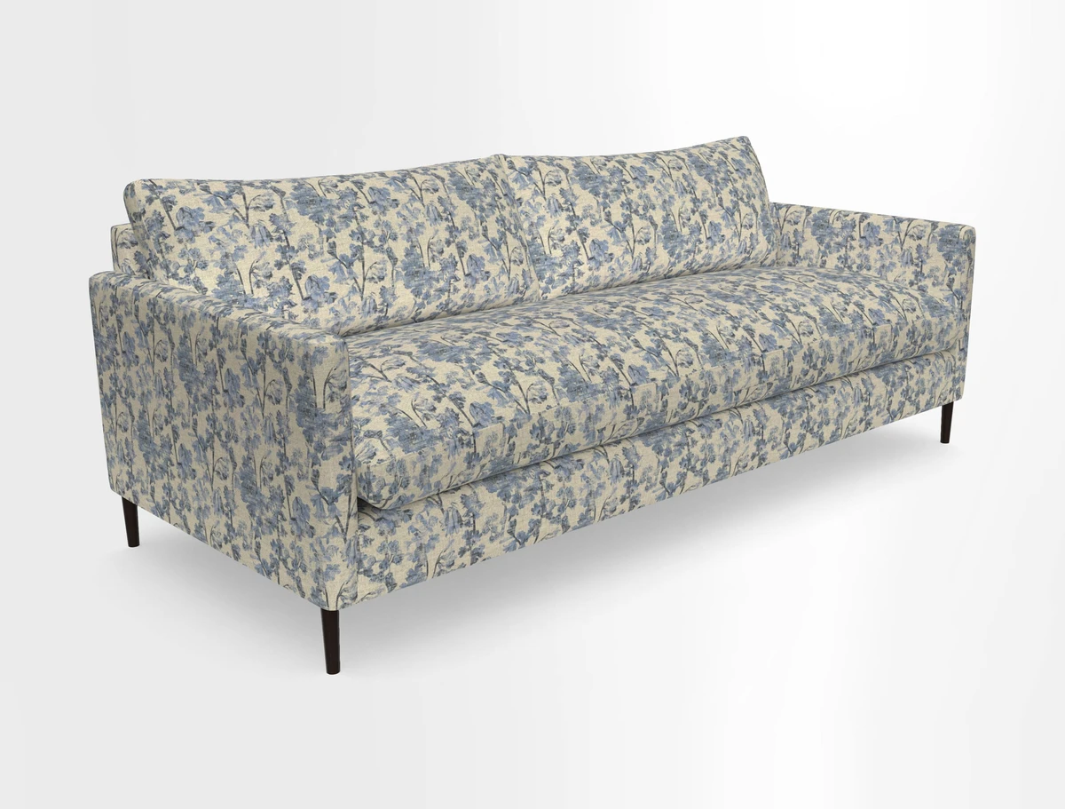 Heyshott 4 Seater Sofa in Two Tone Plain Biscuit. Loose cover option available
