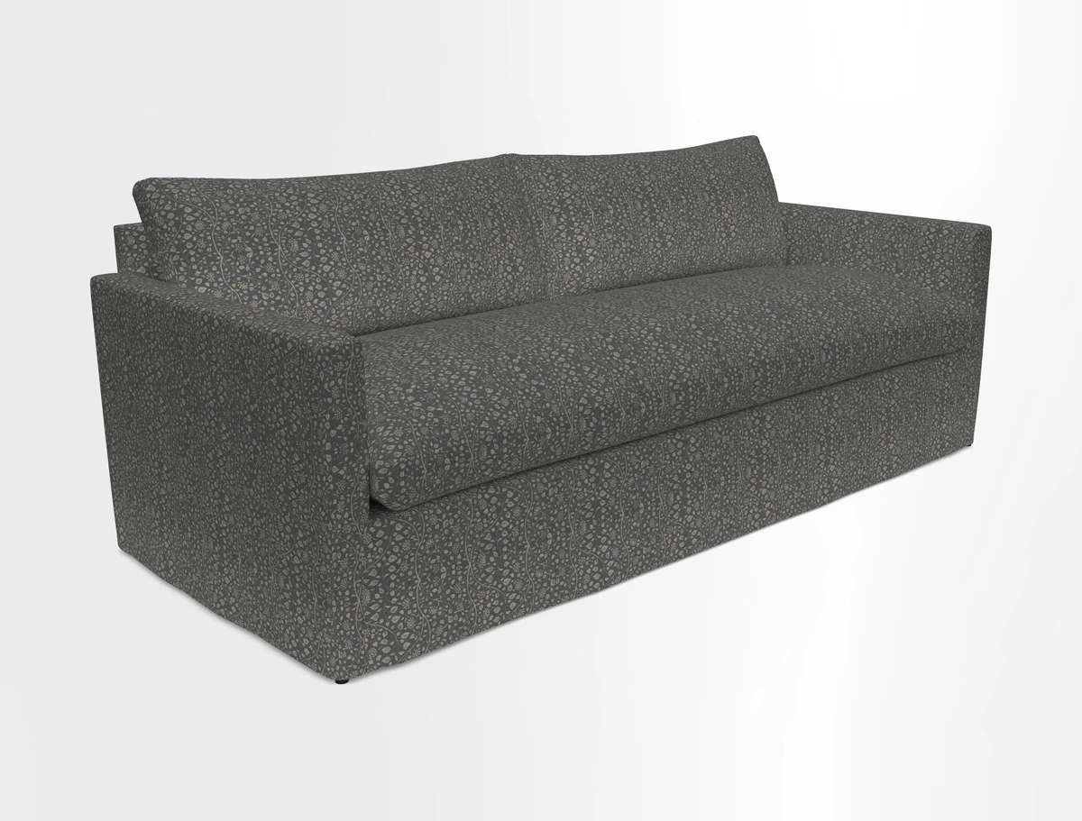 Heyshott 4 Seater Sofa in Two Tone Plain Biscuit. Loose cover option available
