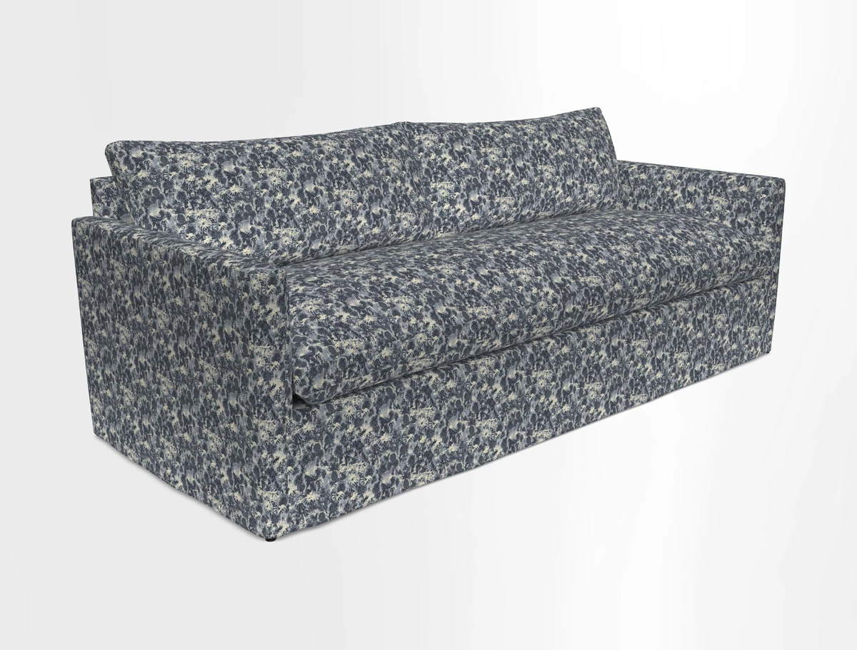 Heyshott 4 Seater Sofa in Two Tone Plain Biscuit. Loose cover option available