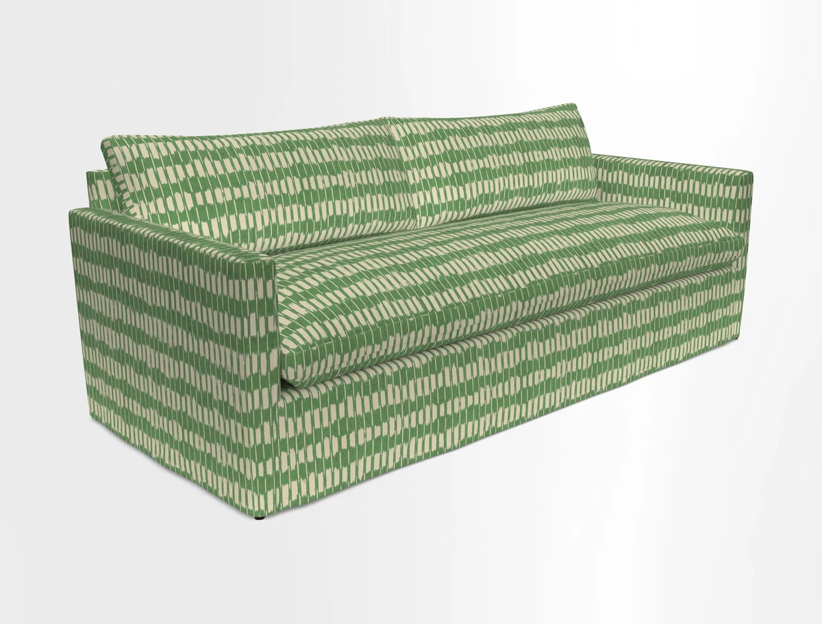 Heyshott 4 Seater Sofa in Two Tone Plain Biscuit. Loose cover option available