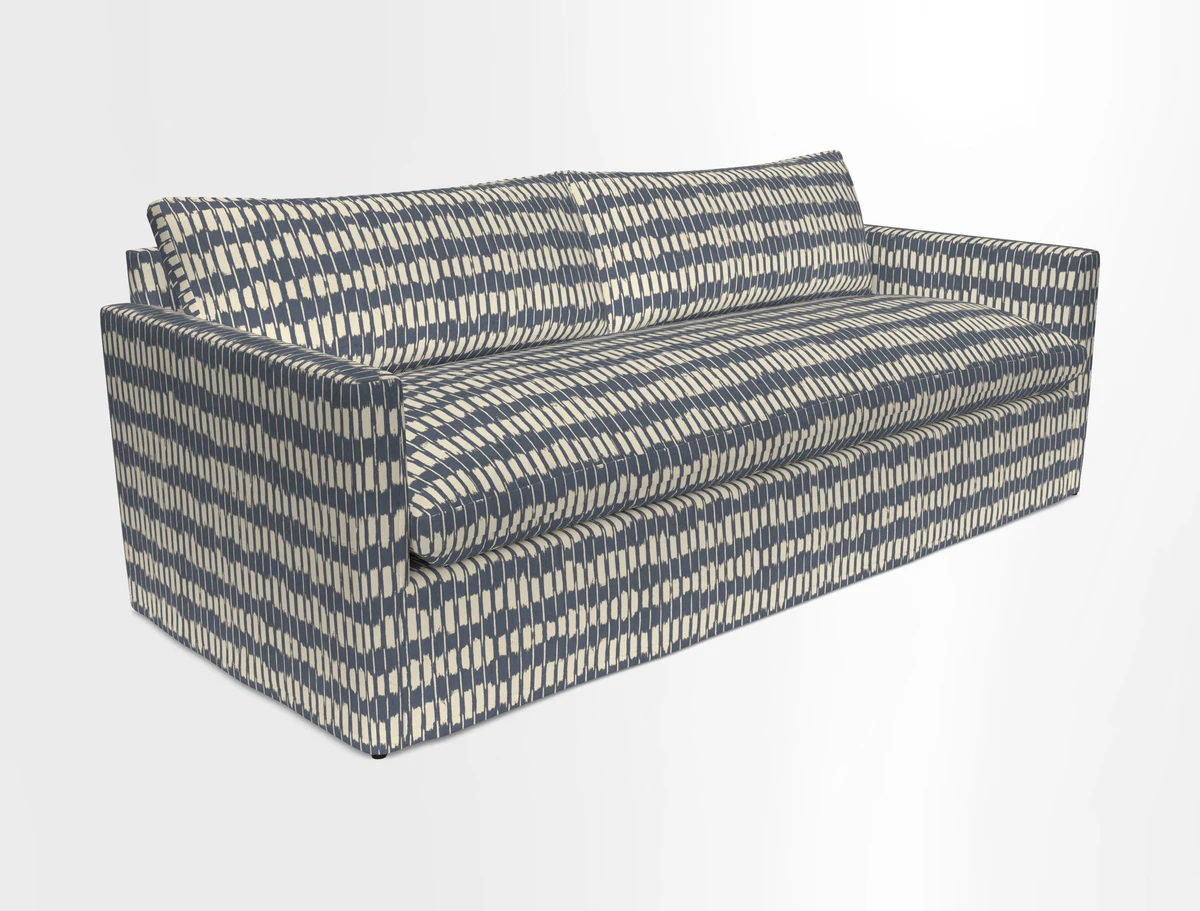 Heyshott 4 Seater Sofa in Two Tone Plain Biscuit. Loose cover option available