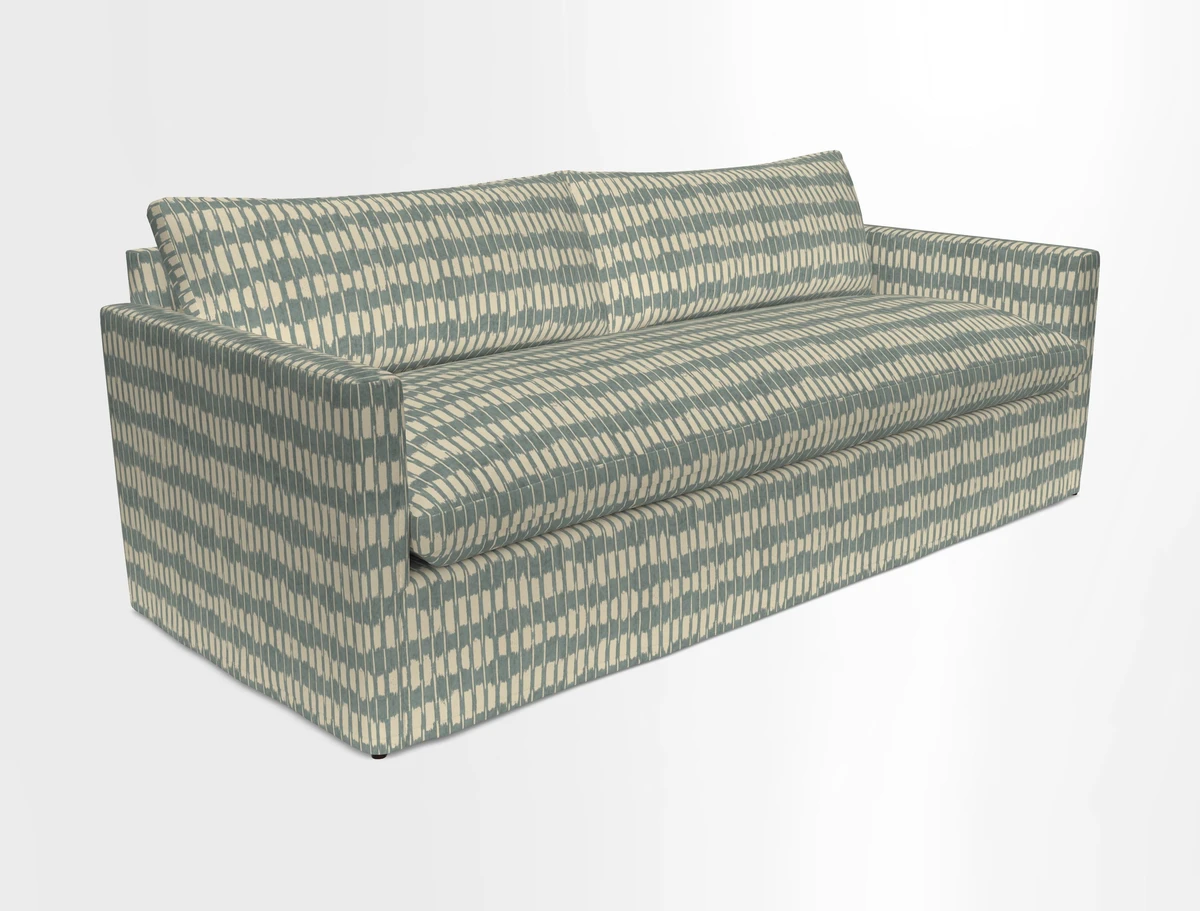 Heyshott 4 Seater Sofa in Two Tone Plain Biscuit. Loose cover option available