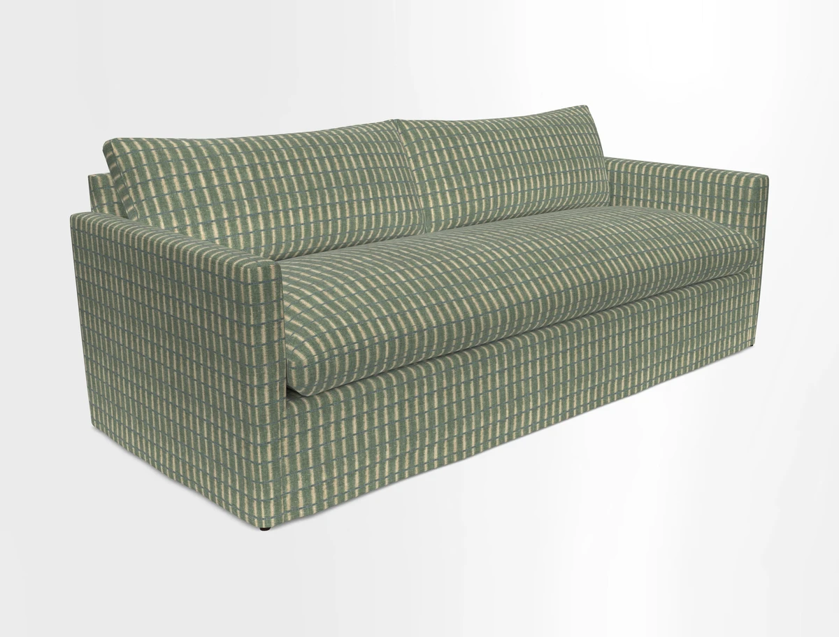 Heyshott 4 Seater Sofa in Two Tone Plain Biscuit. Loose cover option available