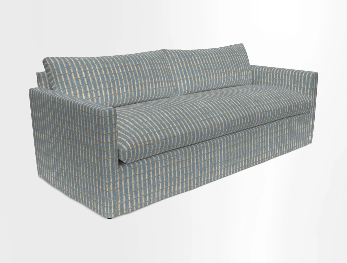 Heyshott 4 Seater Sofa in Two Tone Plain Biscuit. Loose cover option available
