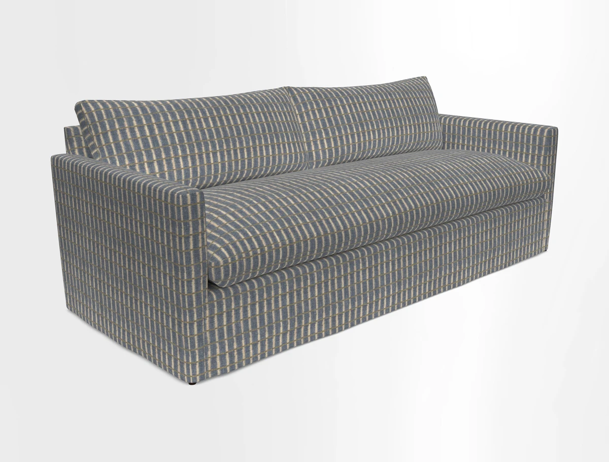 Heyshott 4 Seater Sofa in Two Tone Plain Biscuit. Loose cover option available