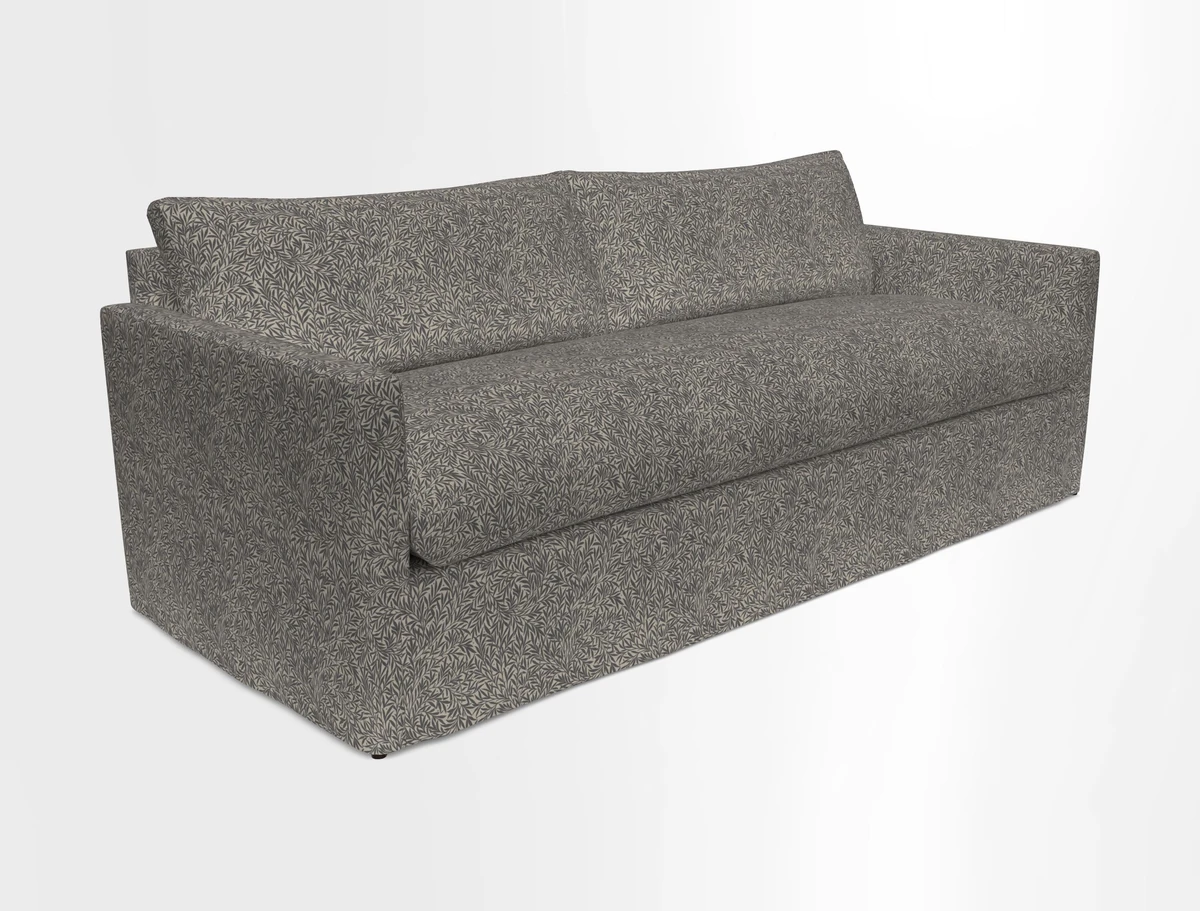 Heyshott 4 Seater Sofa in Two Tone Plain Biscuit. Loose cover option available