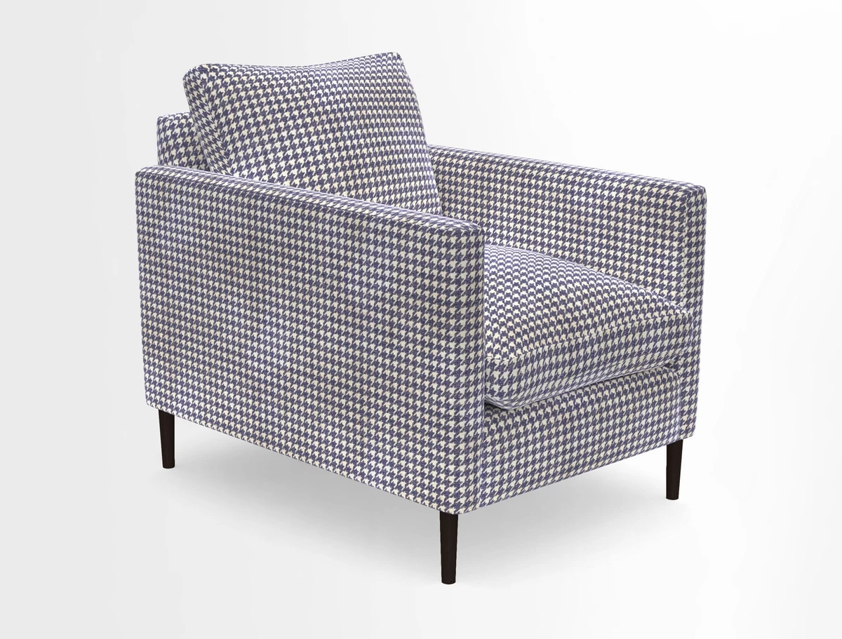 Heyshott Chair in Two Tone Plain Biscuit. Loose cover option available
