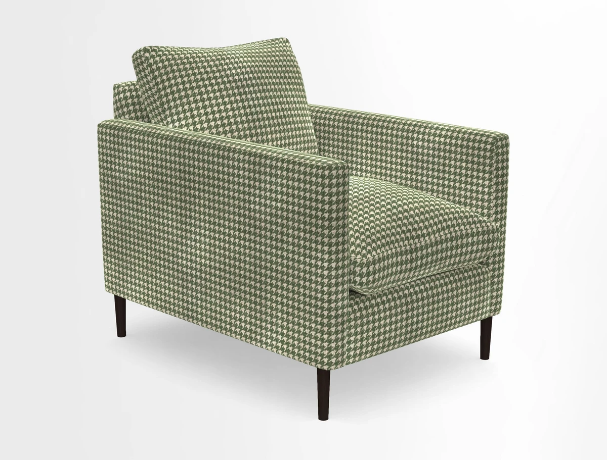Heyshott Chair in Two Tone Plain Biscuit. Loose cover option available