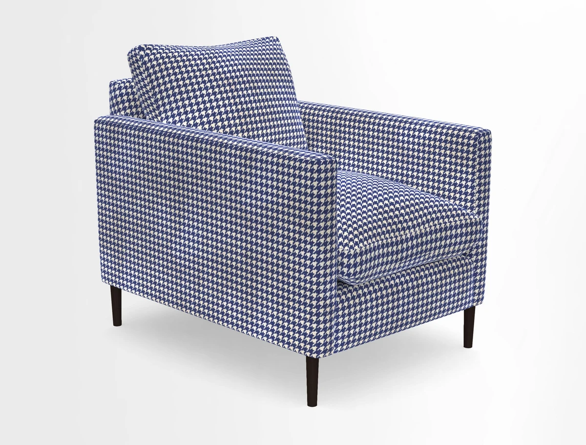 Heyshott Chair in Two Tone Plain Biscuit. Loose cover option available