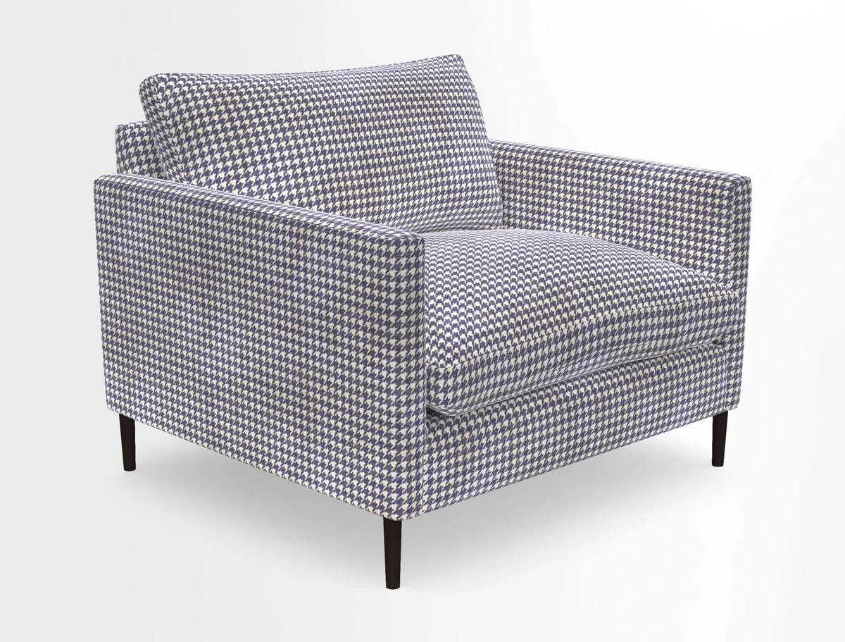 Heyshott Snuggler in Two Tone Plain Biscuit. Loose cover option available