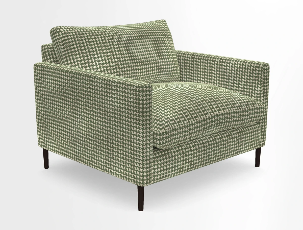 Heyshott Snuggler in Two Tone Plain Biscuit. Loose cover option available