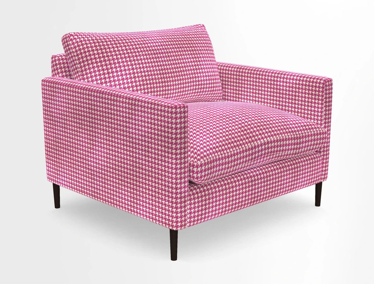 Heyshott Snuggler in Two Tone Plain Biscuit. Loose cover option available