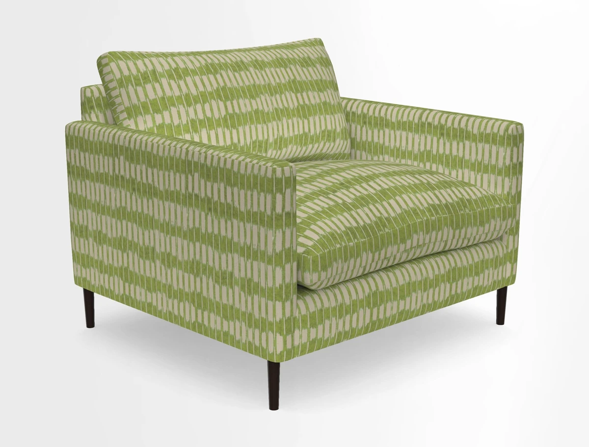 Heyshott Snuggler in Two Tone Plain Biscuit. Loose cover option available