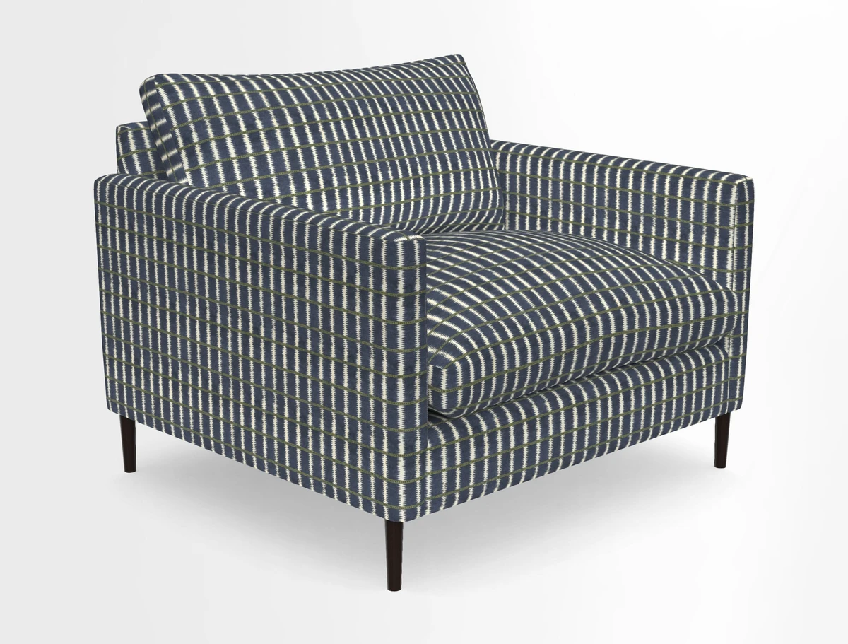 Heyshott Snuggler in Two Tone Plain Biscuit. Loose cover option available