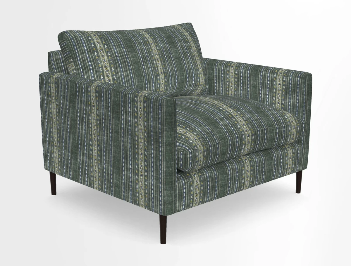 Heyshott Snuggler in Two Tone Plain Biscuit. Loose cover option available