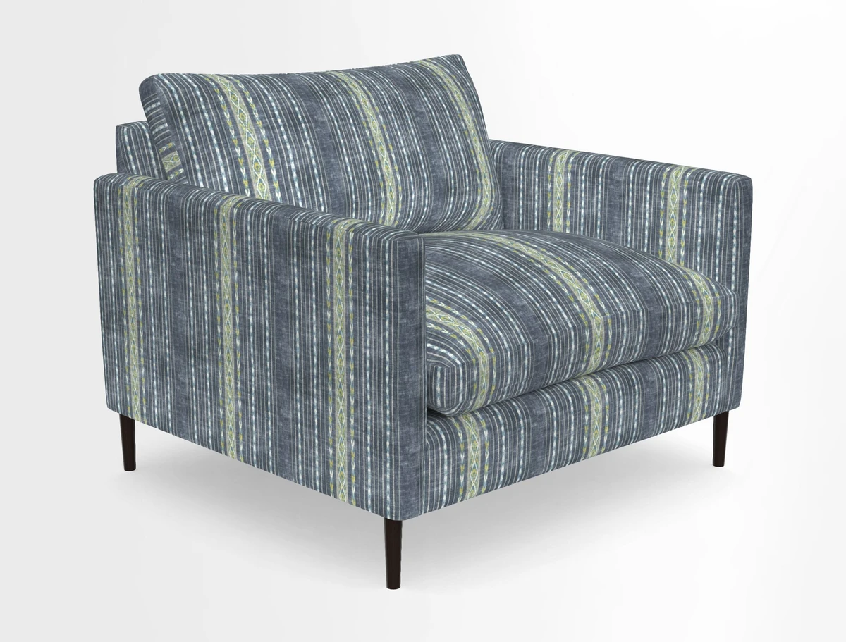 Heyshott Snuggler in Two Tone Plain Biscuit. Loose cover option available