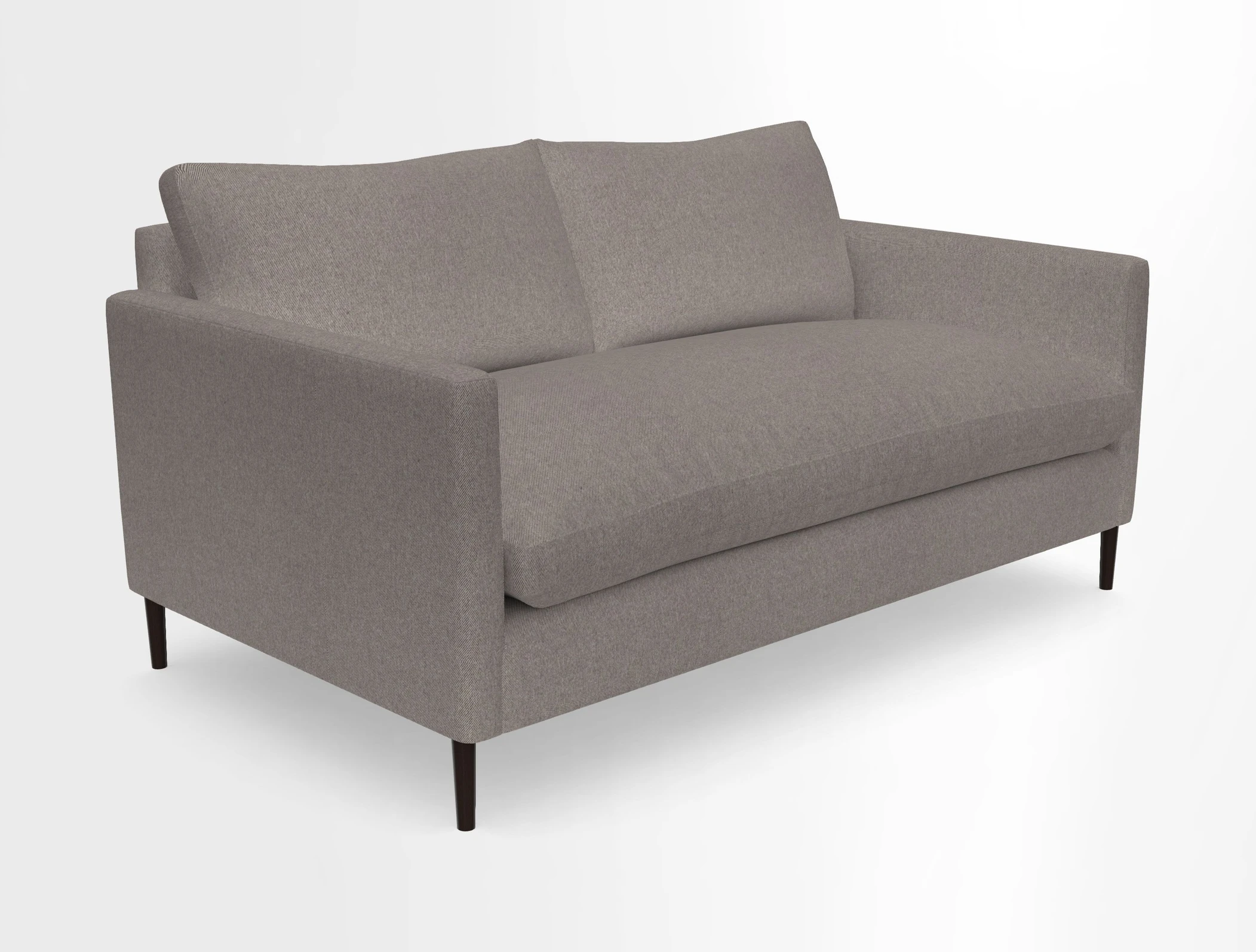 Heyshott 2.5 Seater Sofa in Two Tone Plain Biscuit. Loose cover option available