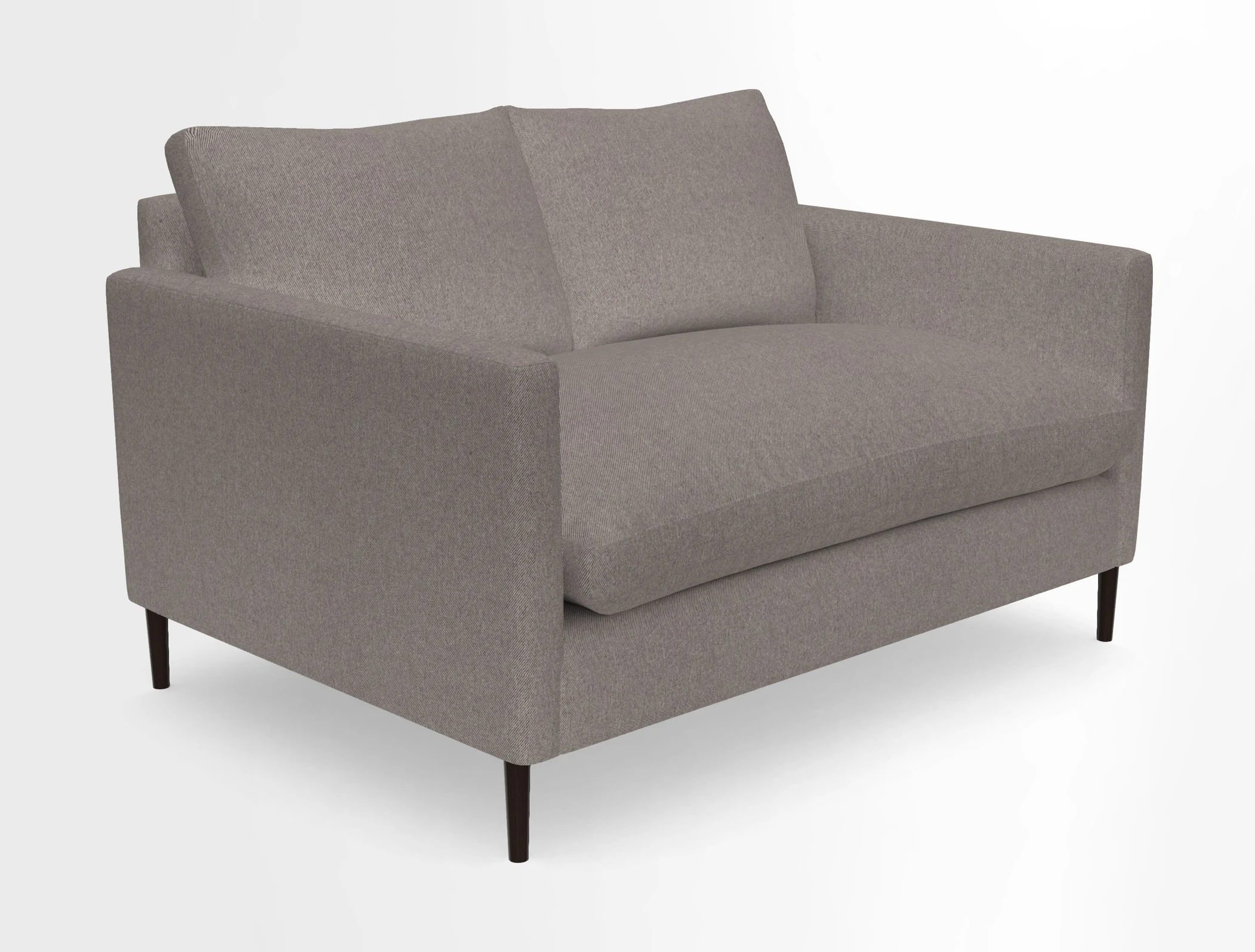 Heyshott 2 Seater Sofa in Two Tone Plain Biscuit. Loose cover option available