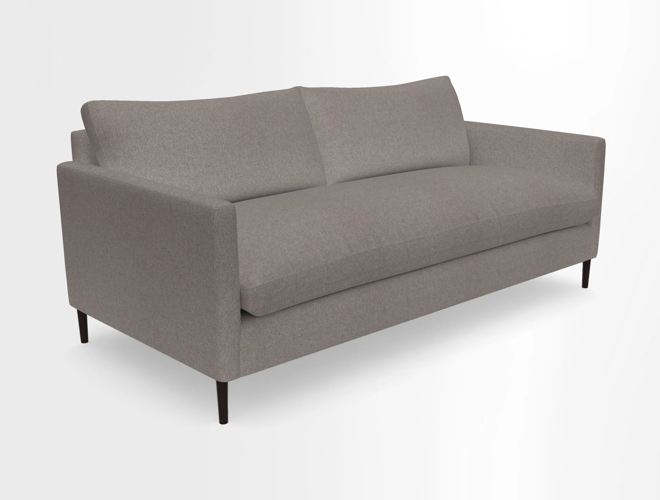 Heyshott 3 Seater Sofa in Two Tone Plain Biscuit. Loose cover option available