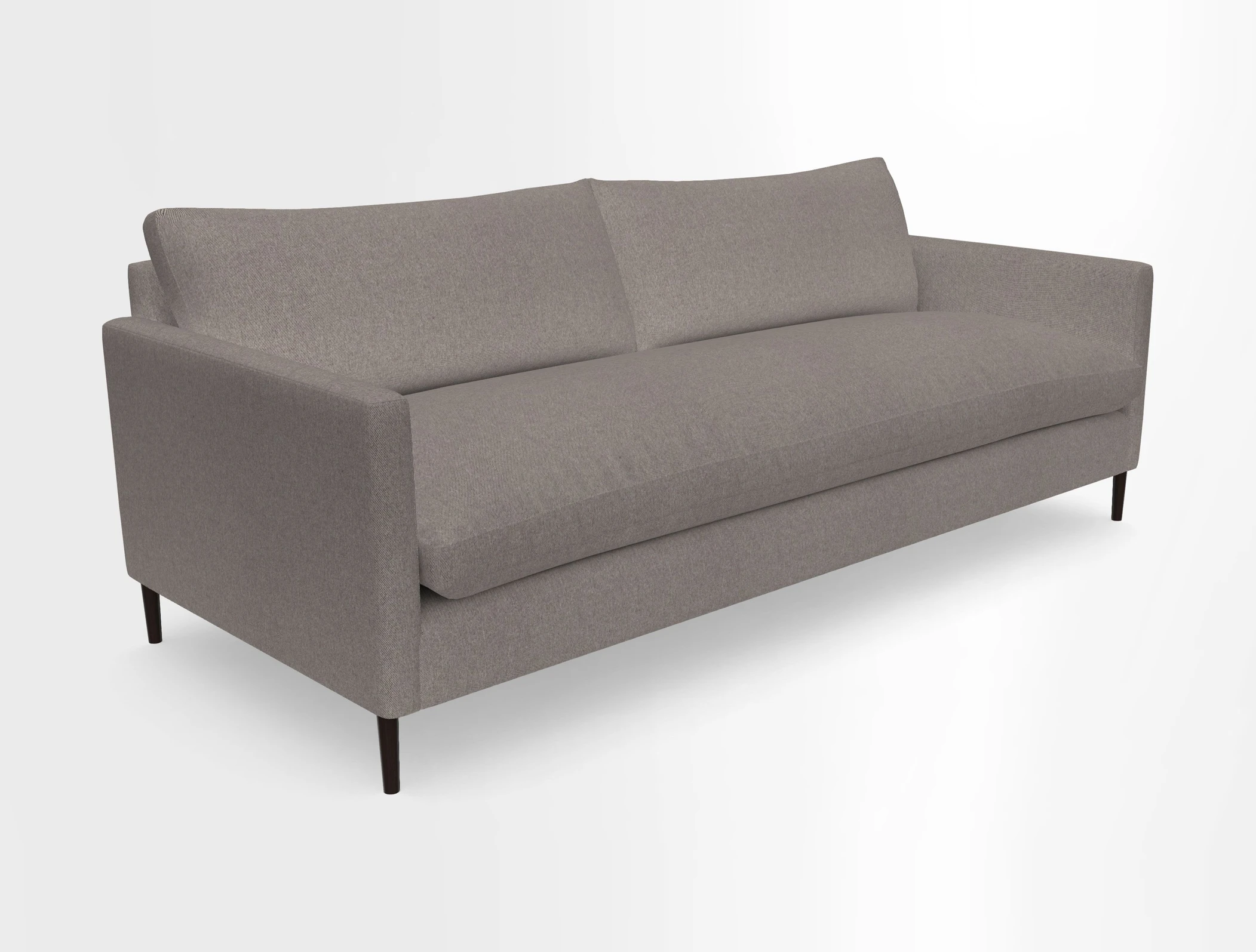 Heyshott 4 Seater Sofa in Two Tone Plain Biscuit. Loose cover option available