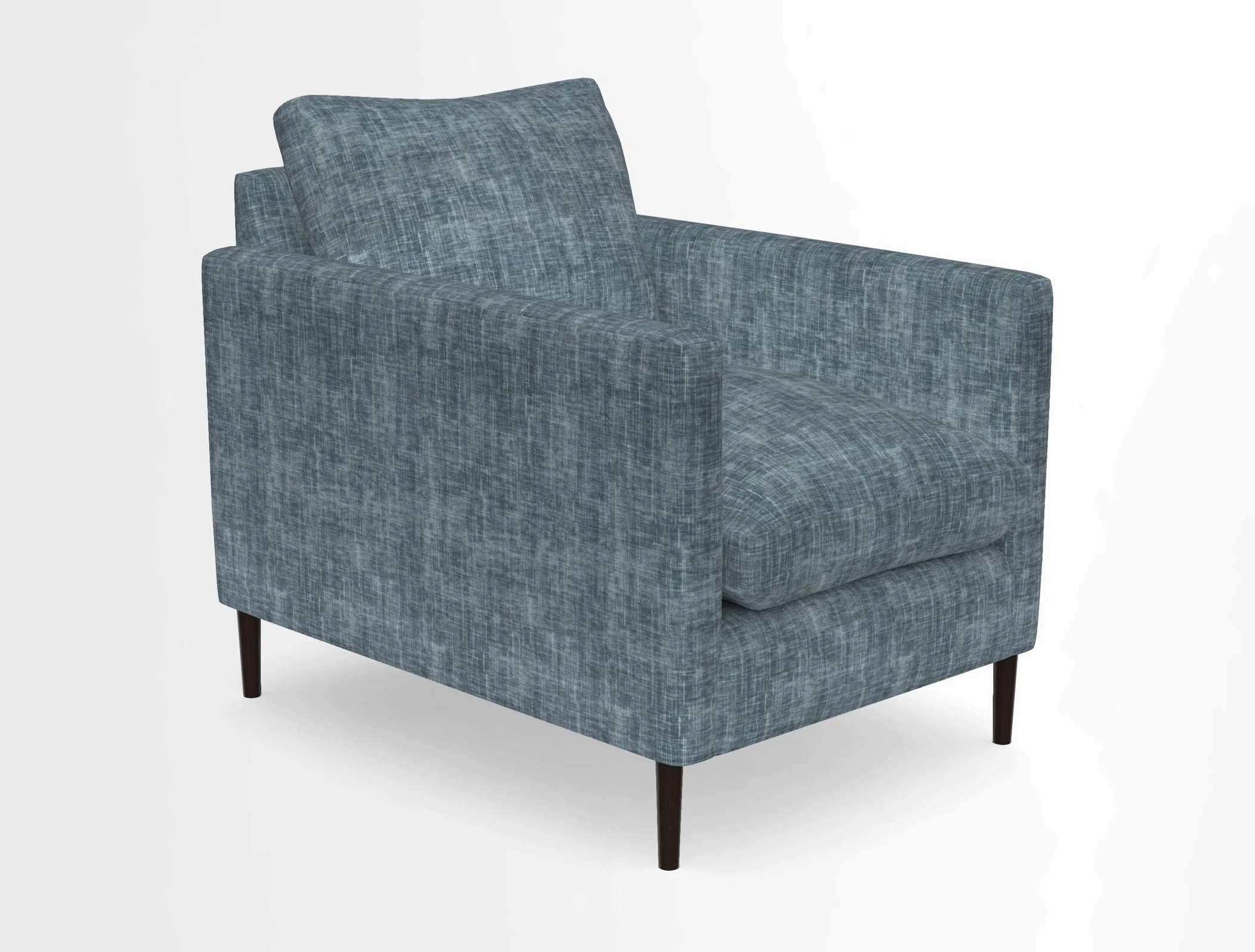 Heyshott Chair in Two Tone Plain Biscuit. Loose cover option available