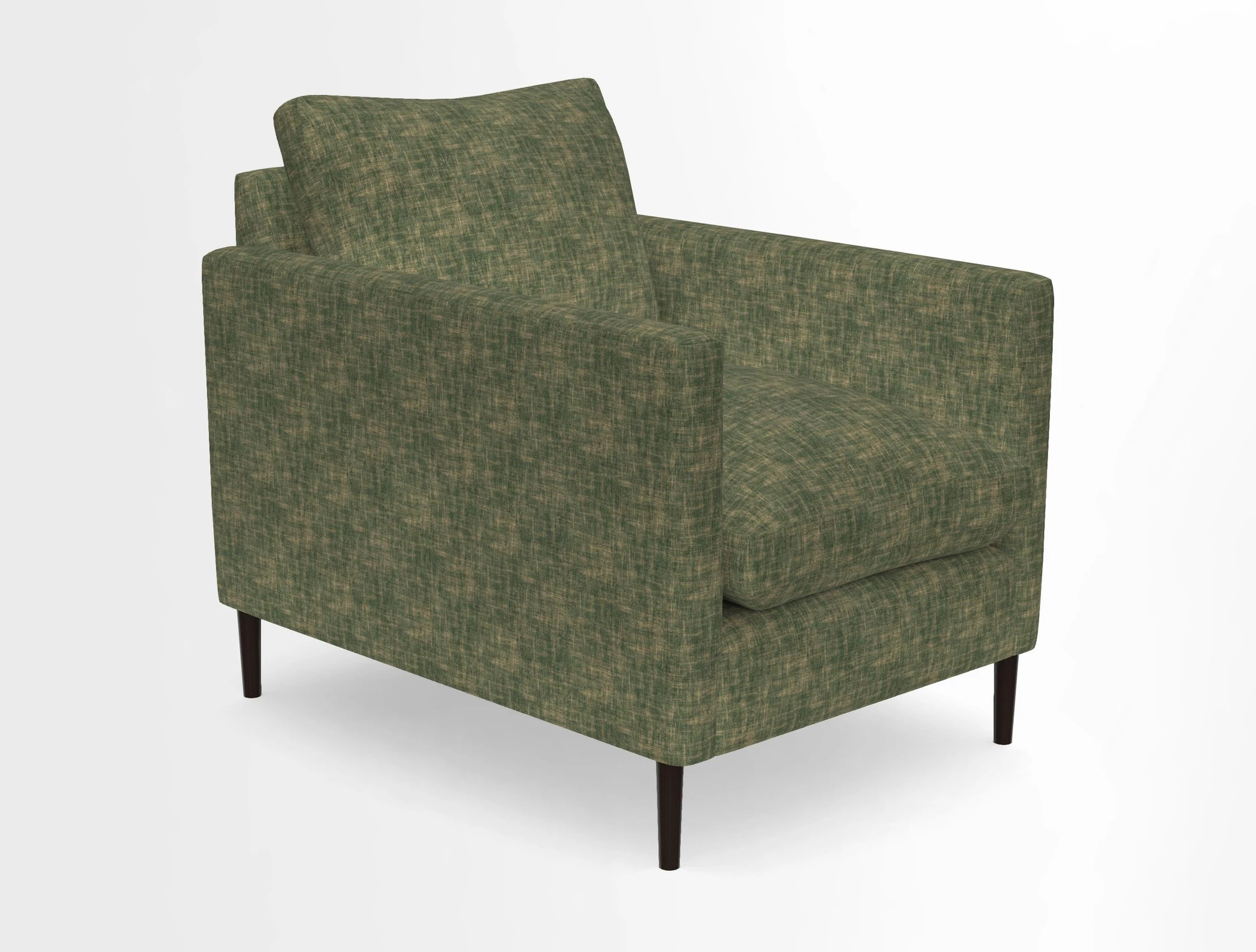 Heyshott Chair in Two Tone Plain Biscuit. Loose cover option available