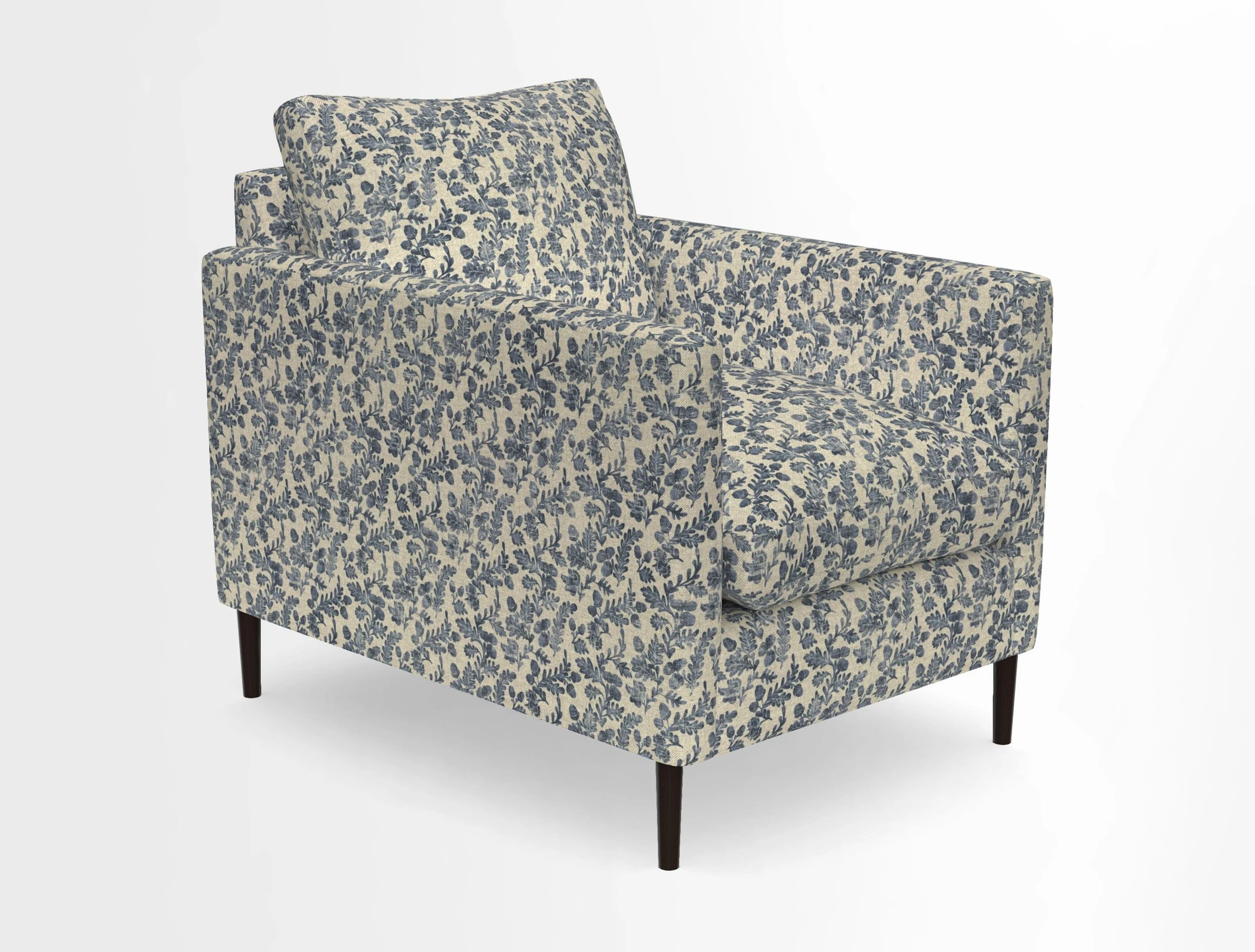 Heyshott Chair in Two Tone Plain Biscuit. Loose cover option available