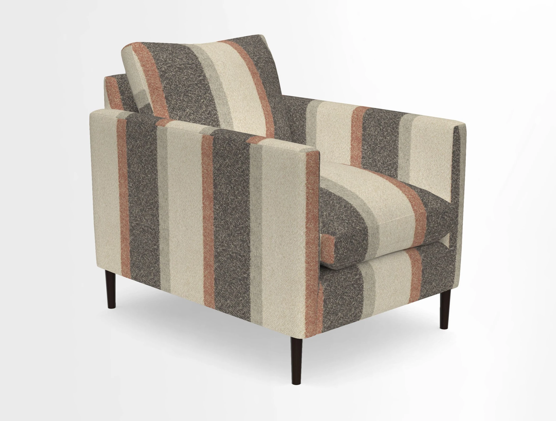 Heyshott Chair in Two Tone Plain Biscuit. Loose cover option available