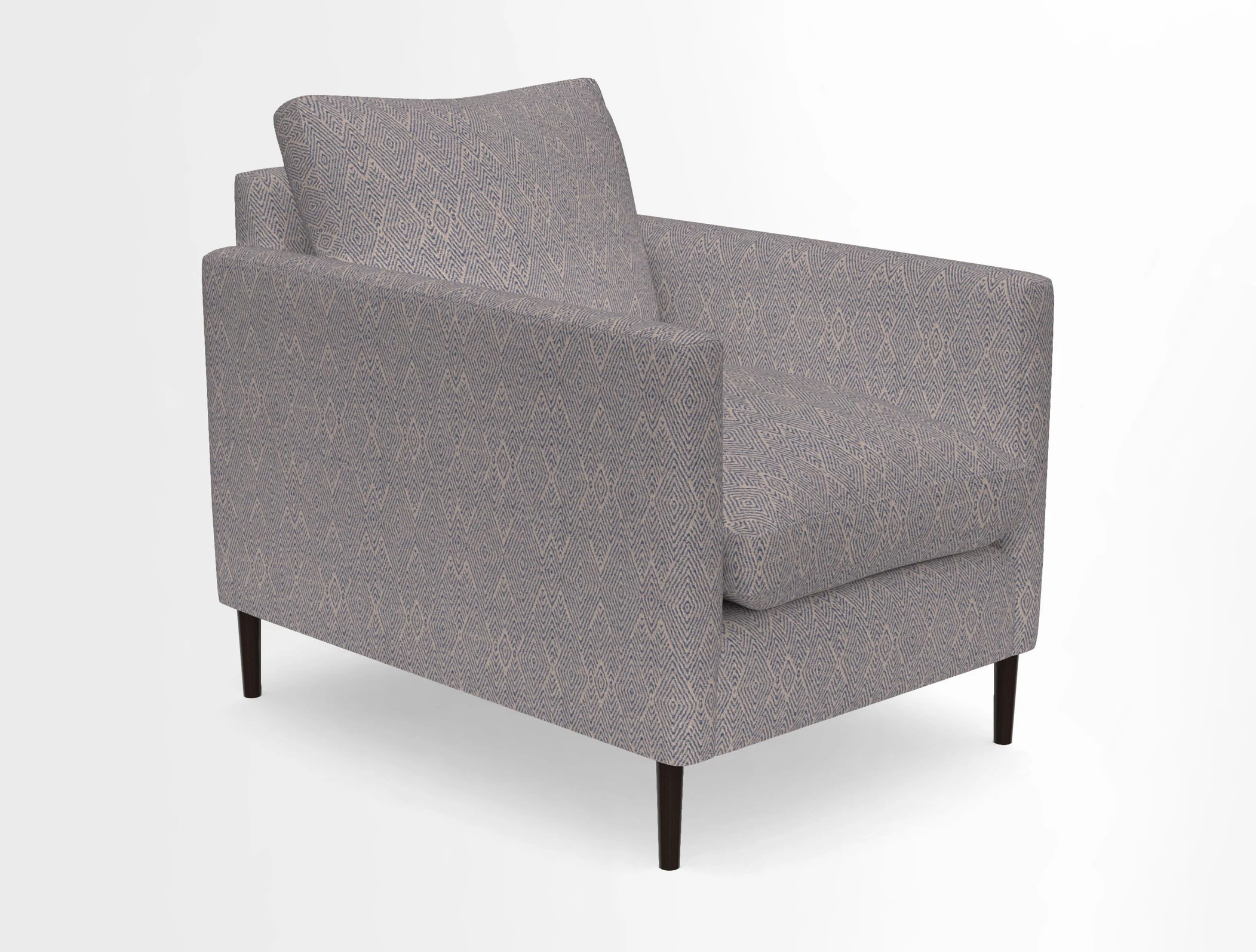 Heyshott Chair in Two Tone Plain Biscuit. Loose cover option available