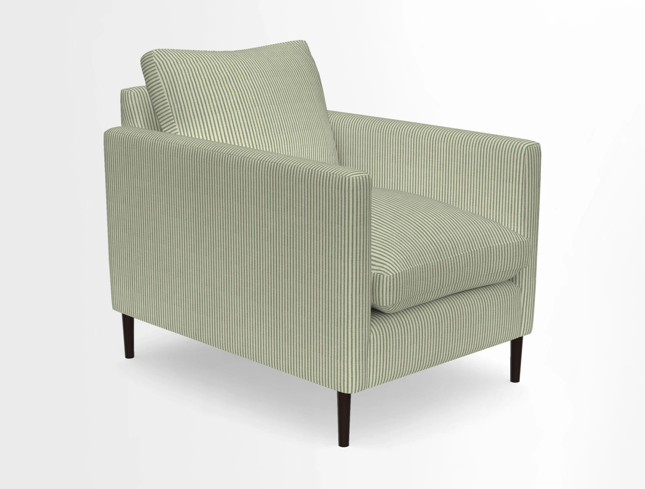 Heyshott Chair in Two Tone Plain Biscuit. Loose cover option available