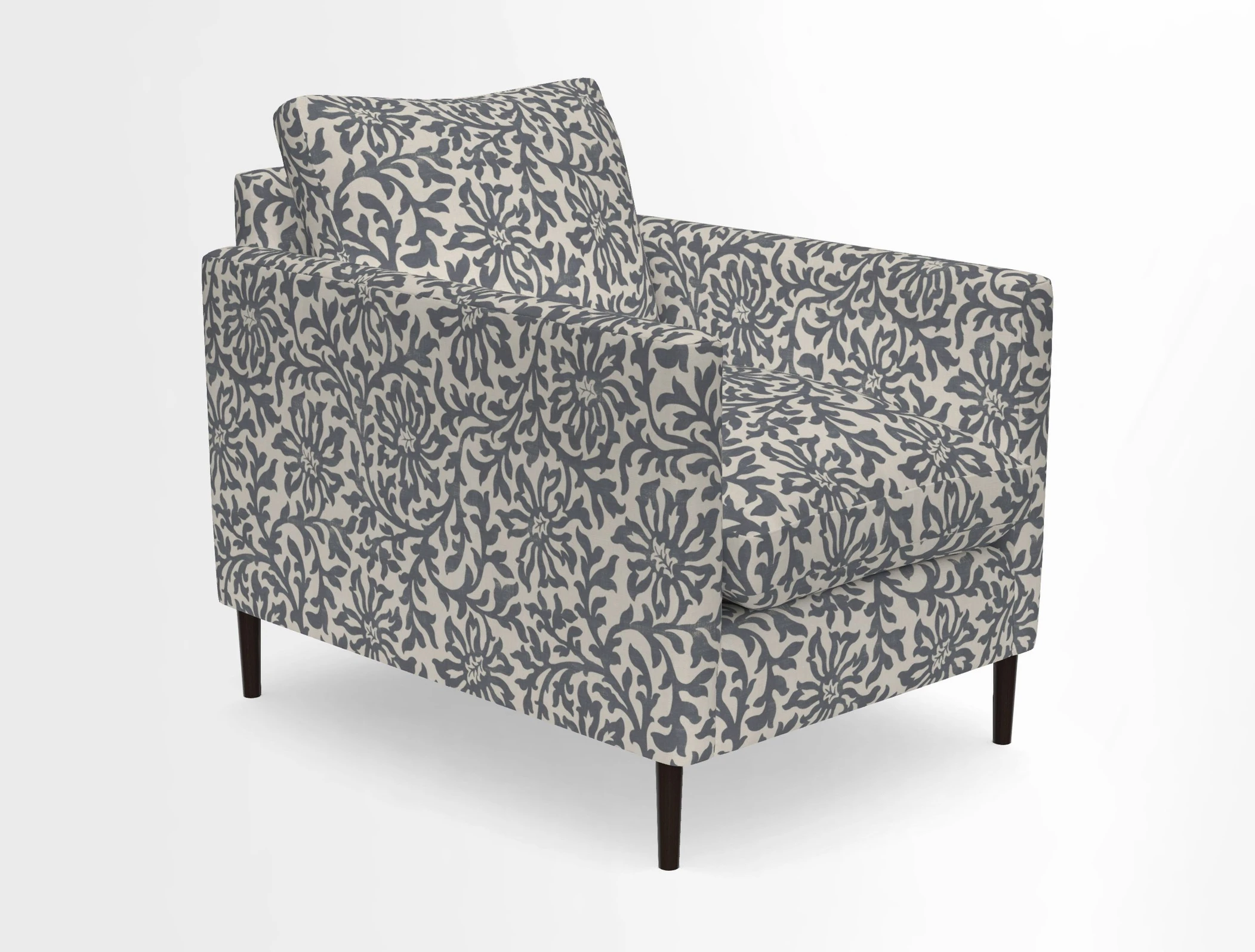 Heyshott Chair in Two Tone Plain Biscuit. Loose cover option available