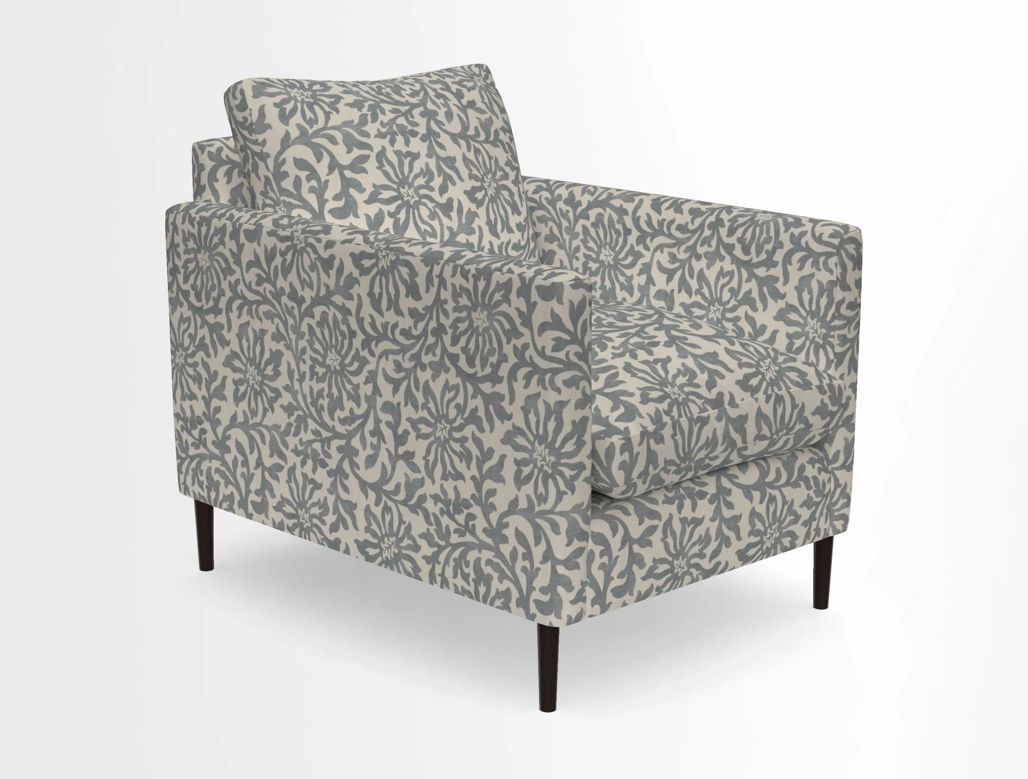 Heyshott Chair in Two Tone Plain Biscuit. Loose cover option available
