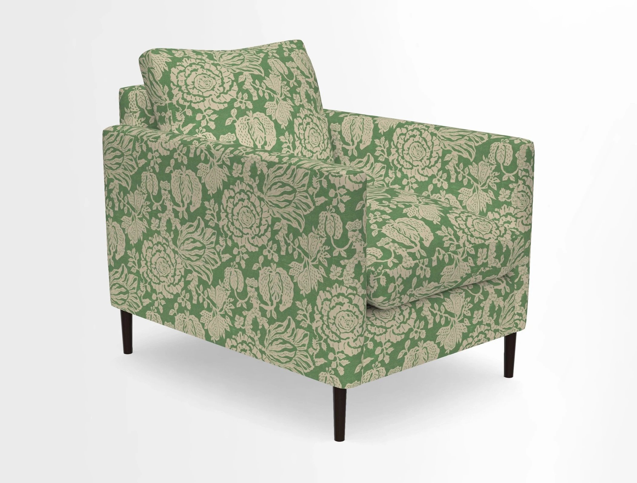 Heyshott Chair in Two Tone Plain Biscuit. Loose cover option available