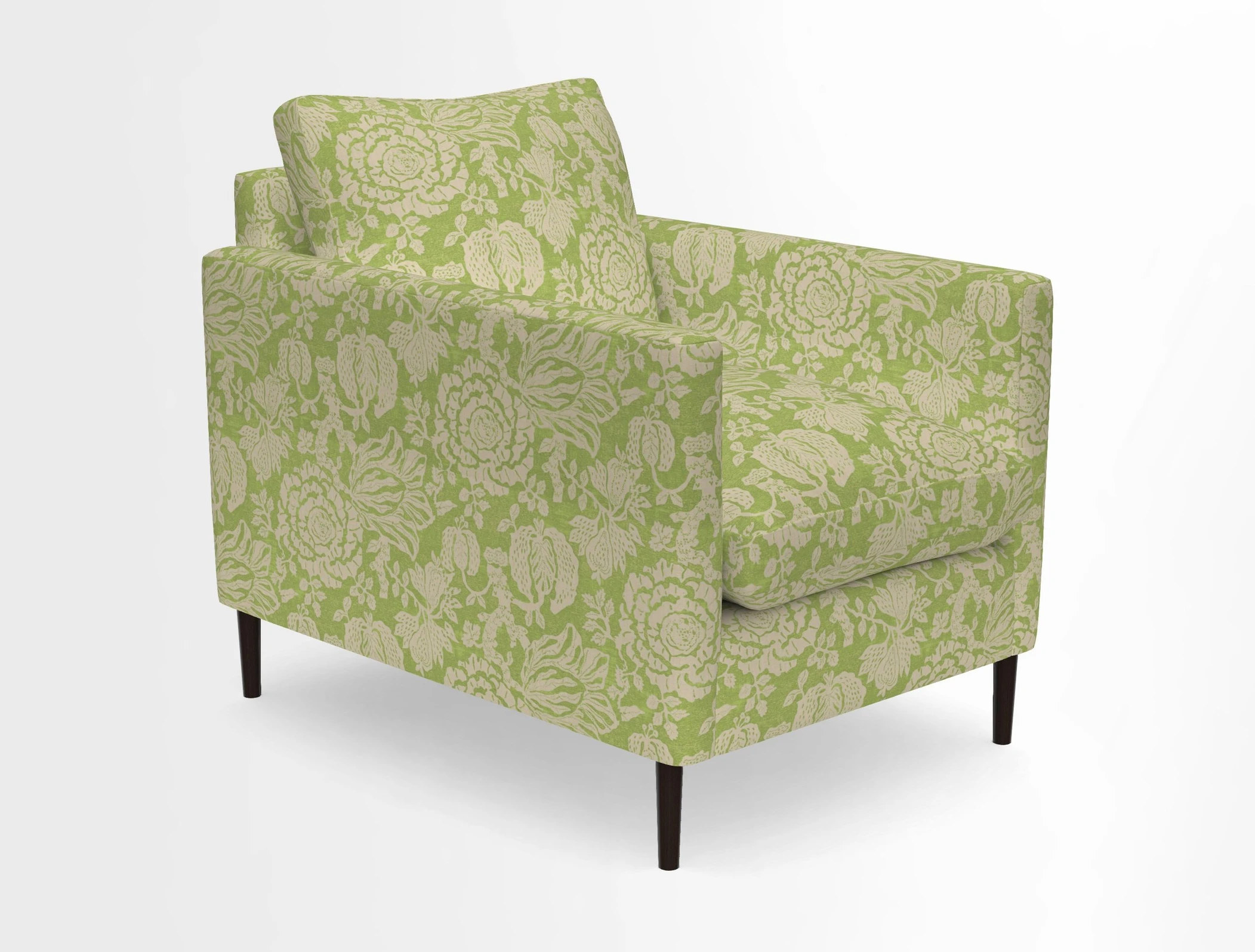 Heyshott Chair in Two Tone Plain Biscuit. Loose cover option available