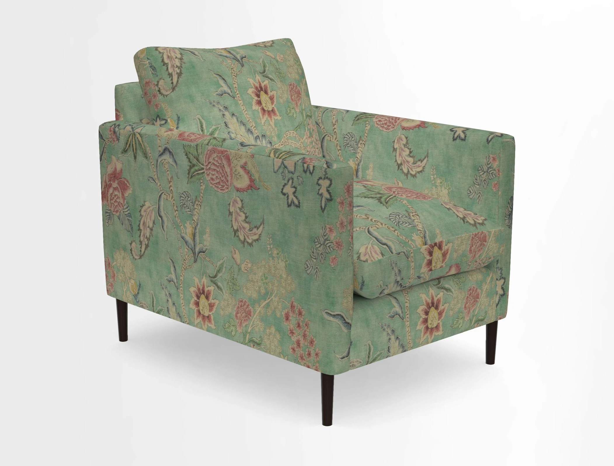 Heyshott Chair in Two Tone Plain Biscuit. Loose cover option available