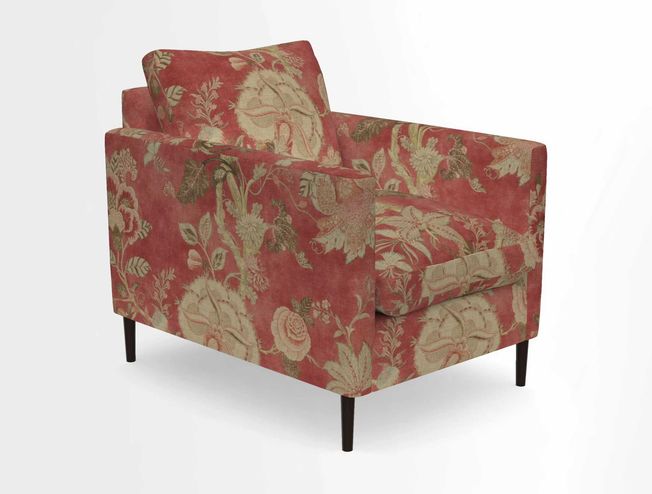 Heyshott Chair in Two Tone Plain Biscuit. Loose cover option available
