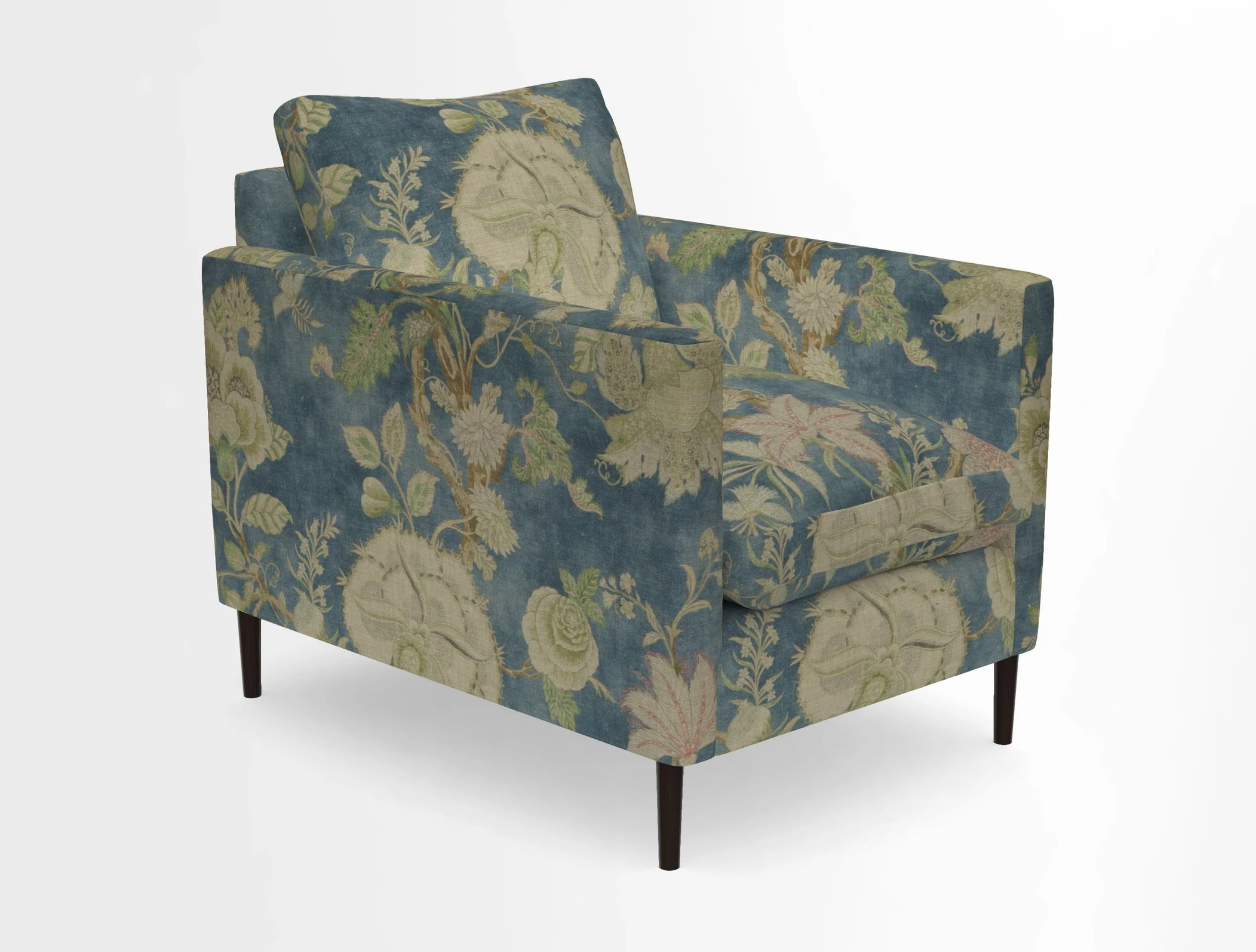 Heyshott Chair in Two Tone Plain Biscuit. Loose cover option available