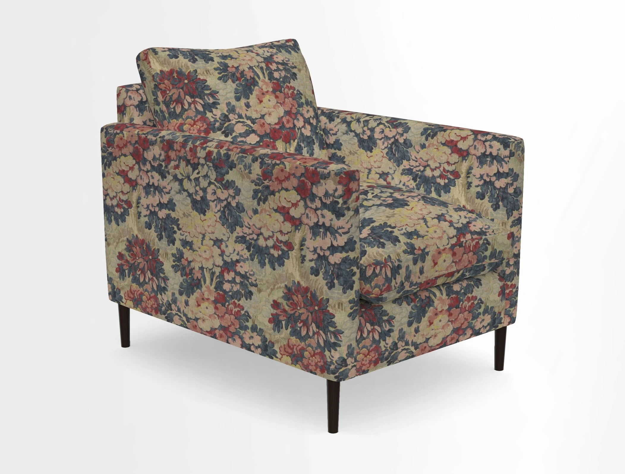 Heyshott Chair in Two Tone Plain Biscuit. Loose cover option available