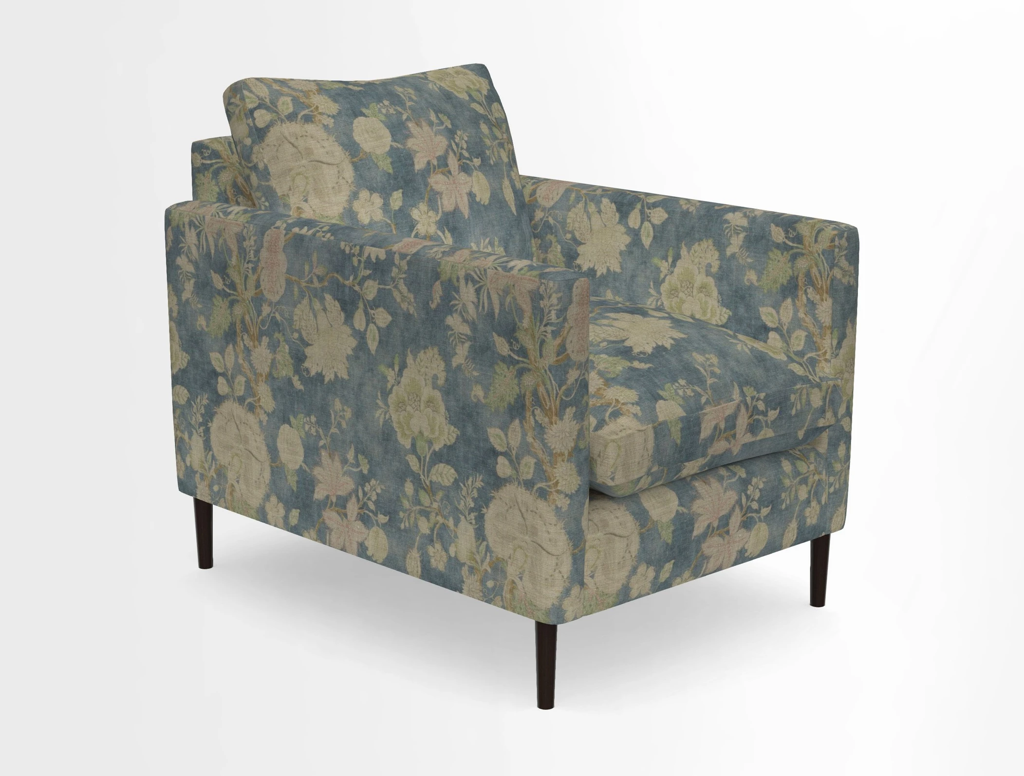Heyshott Chair in Two Tone Plain Biscuit. Loose cover option available