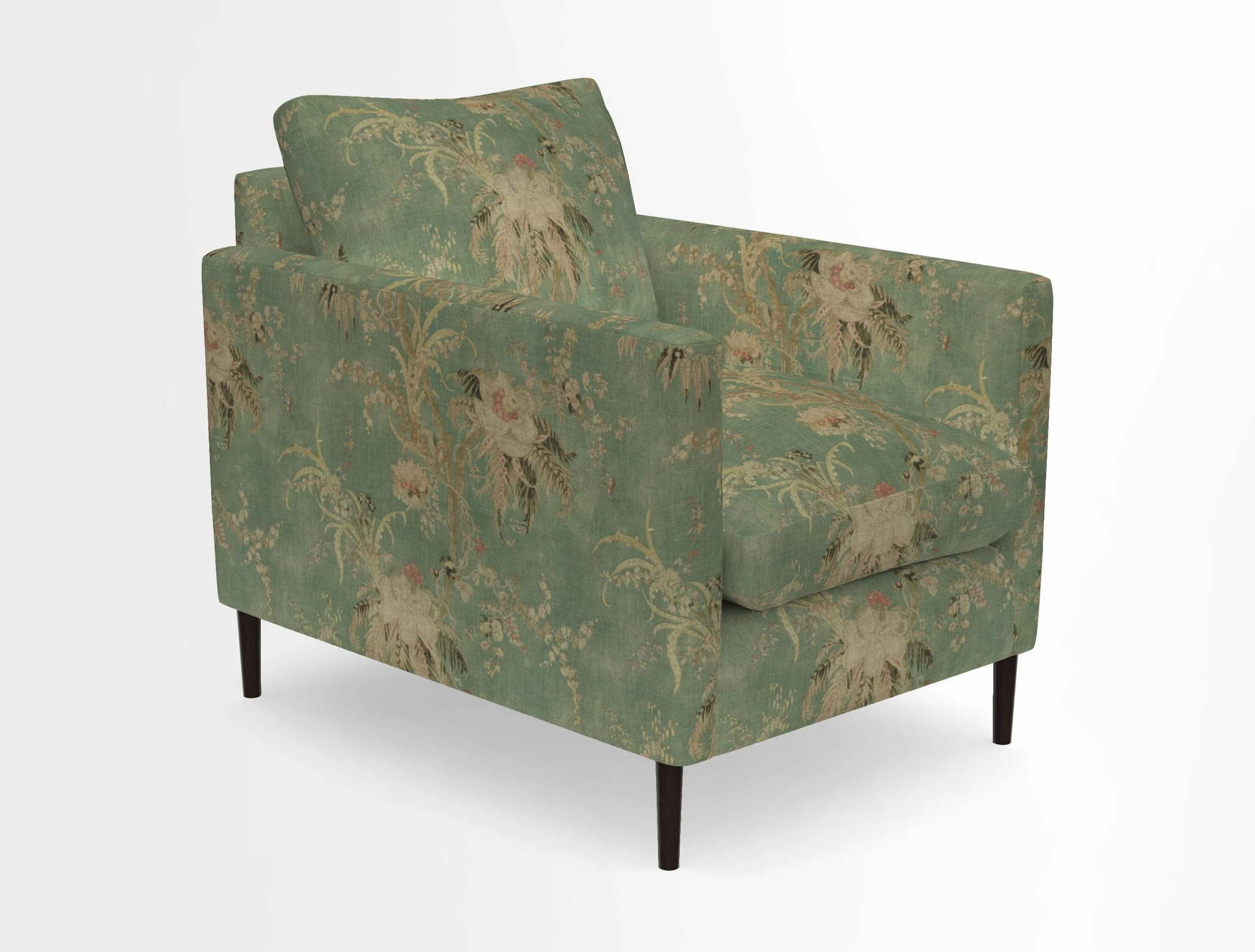 Heyshott Chair in Two Tone Plain Biscuit. Loose cover option available