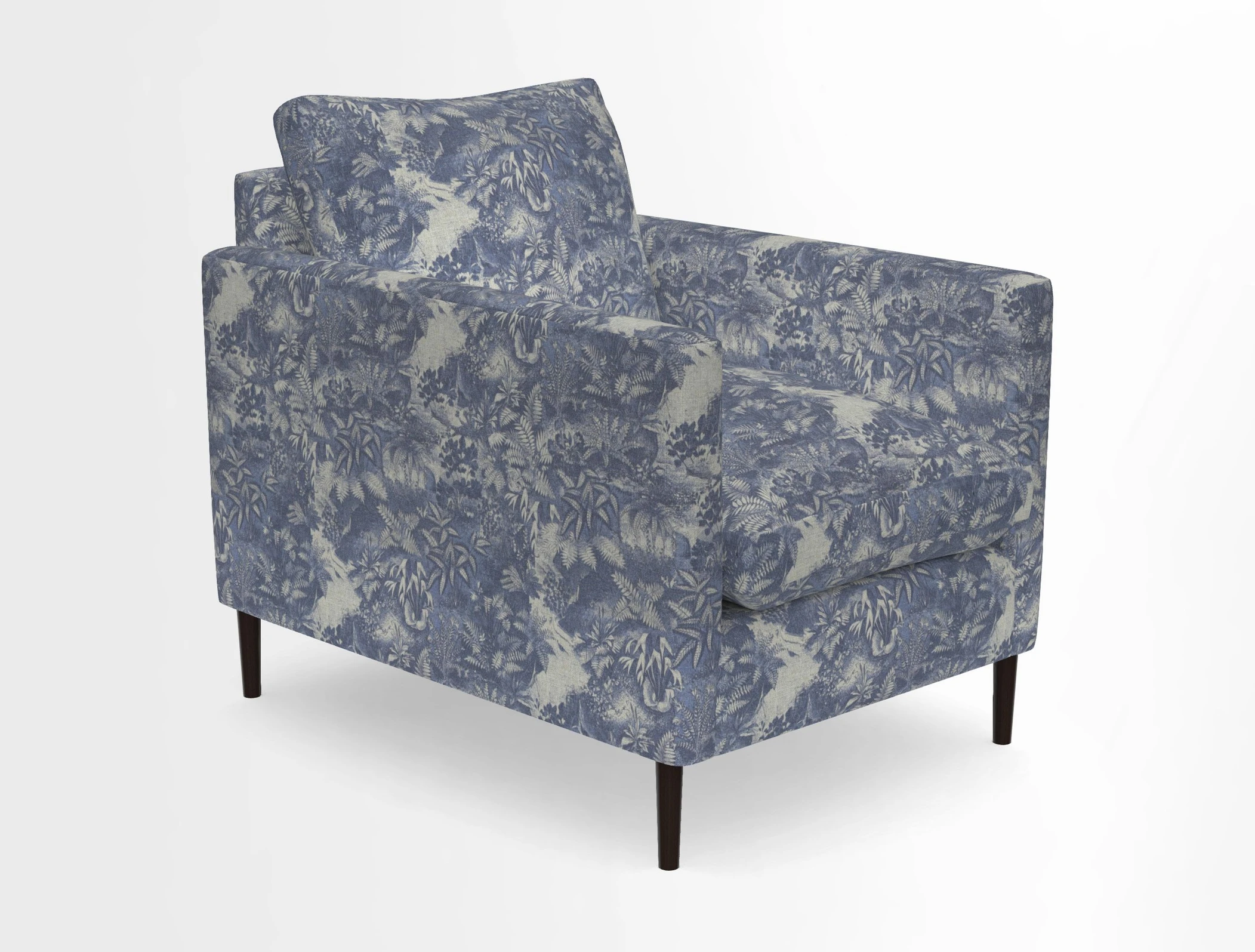 Heyshott Chair in Two Tone Plain Biscuit. Loose cover option available