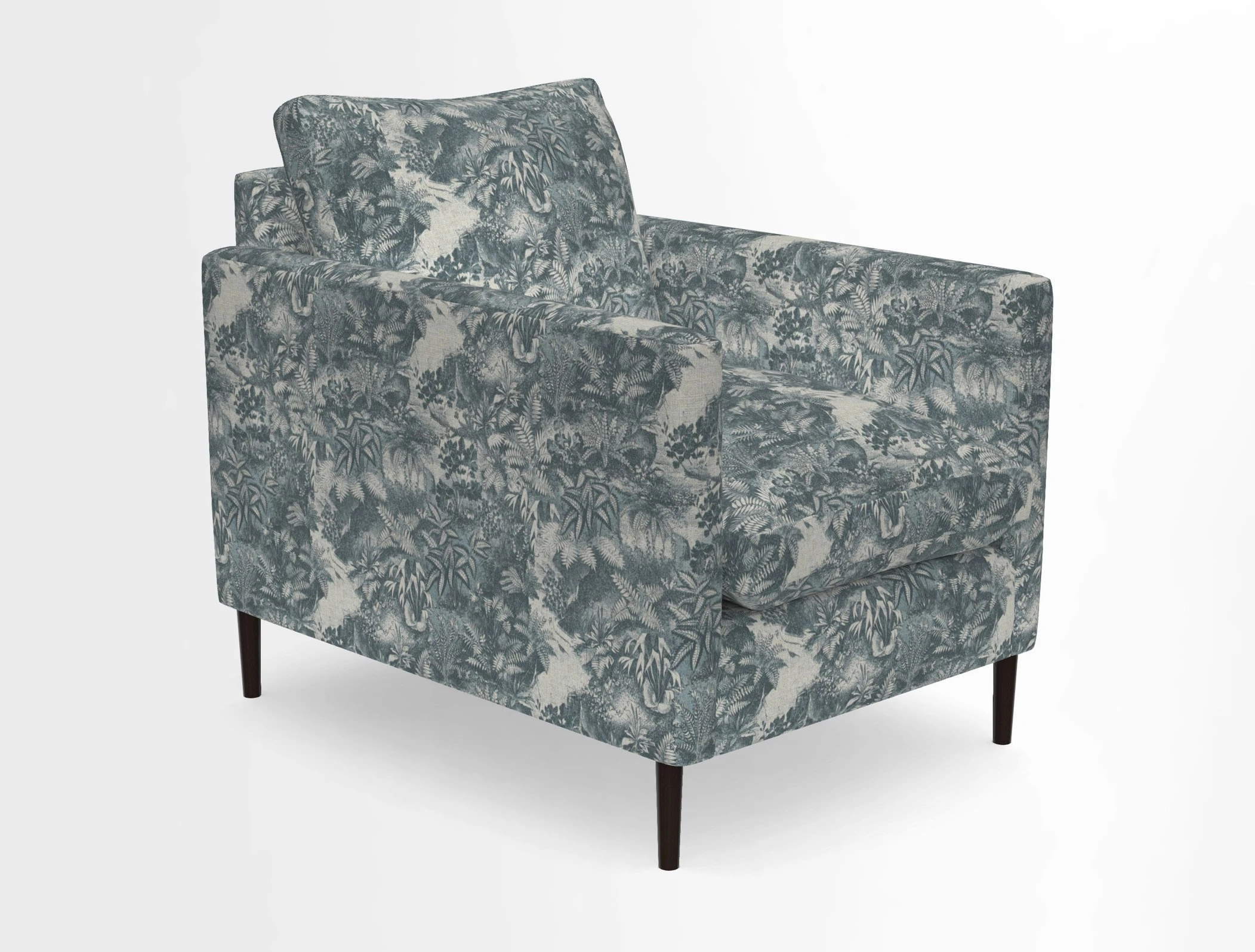 Heyshott Chair in Two Tone Plain Biscuit. Loose cover option available