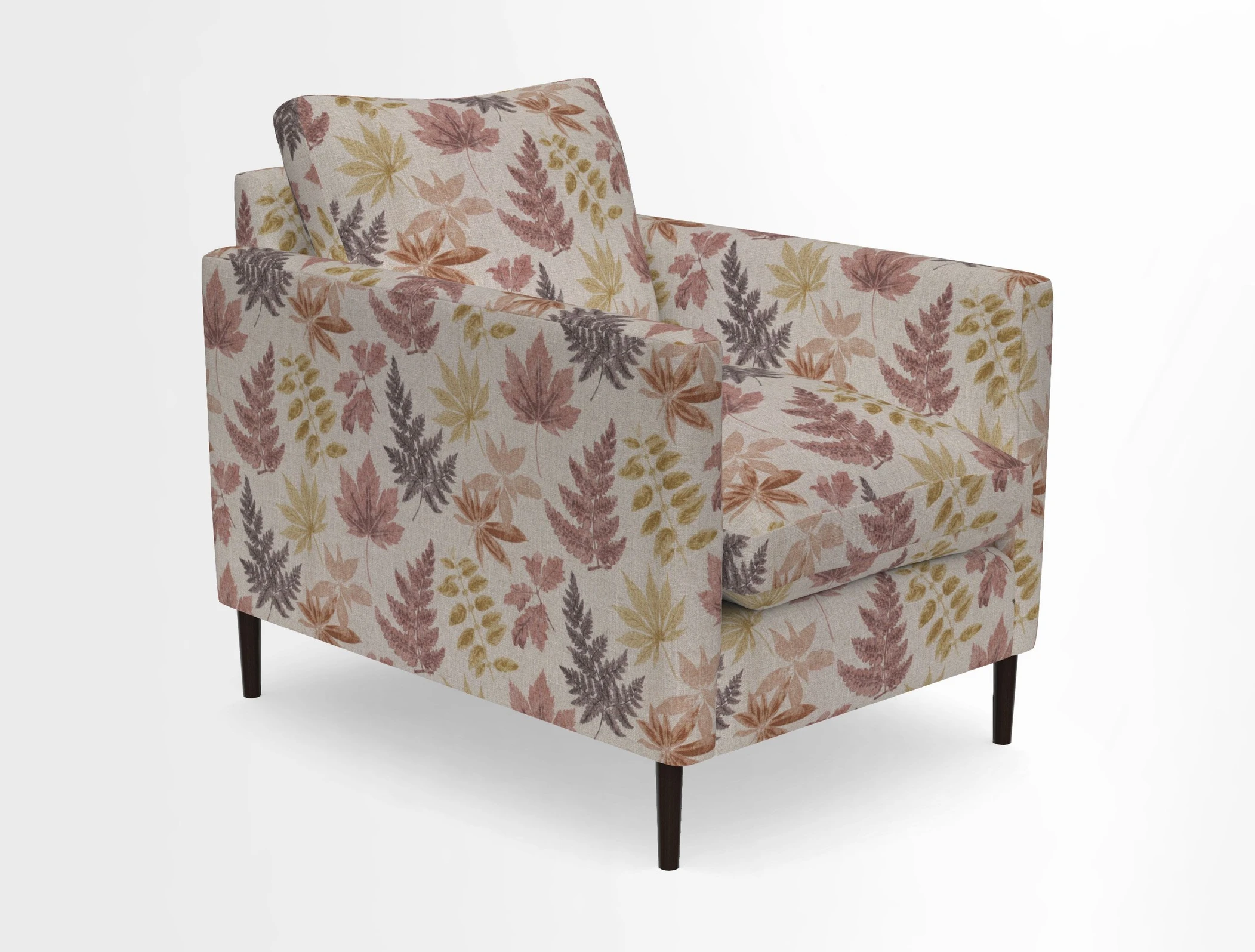 Heyshott Chair in Two Tone Plain Biscuit. Loose cover option available
