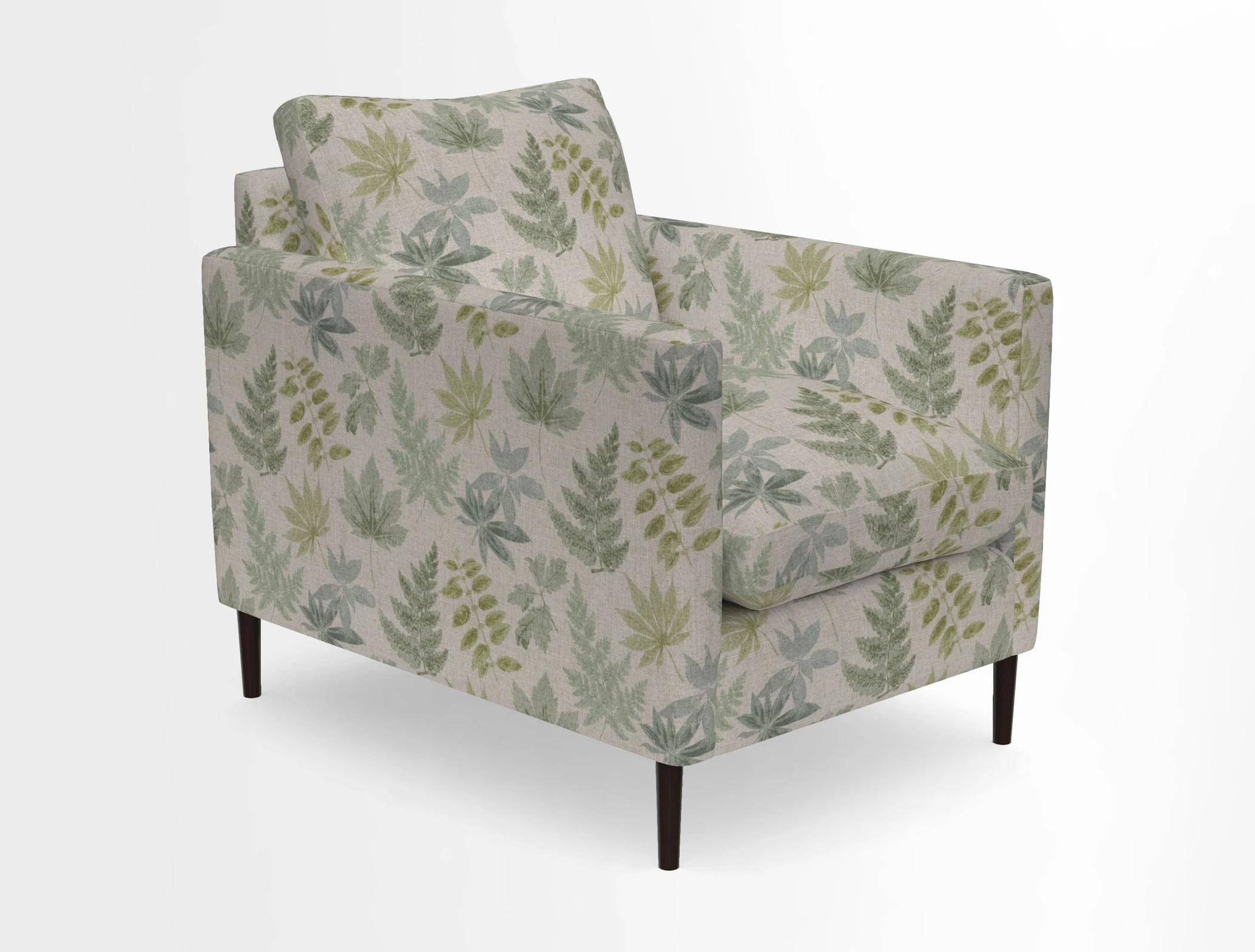 Heyshott Chair in Two Tone Plain Biscuit. Loose cover option available