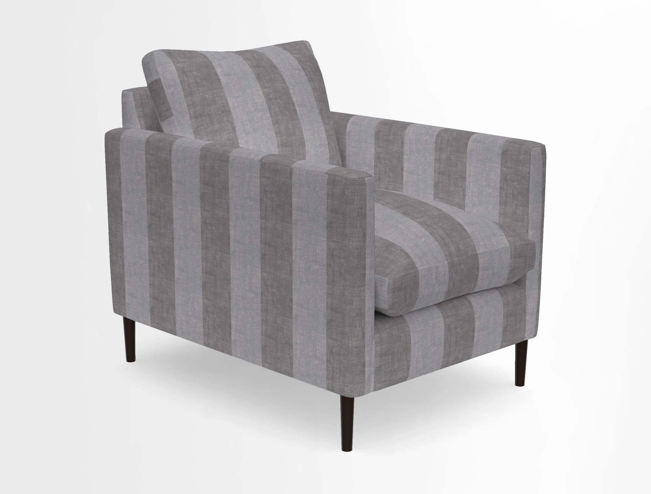Heyshott Chair in Two Tone Plain Biscuit. Loose cover option available
