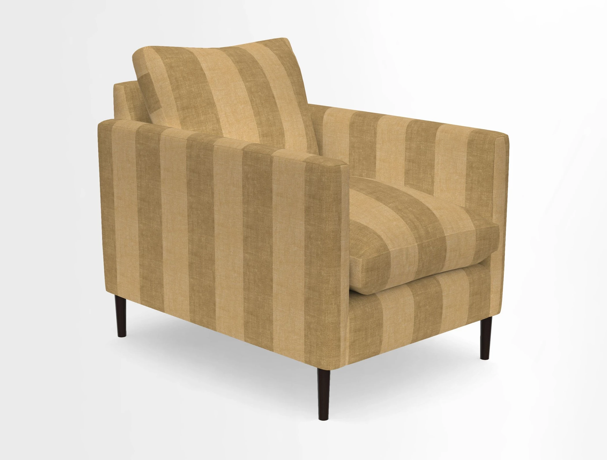 Heyshott Chair in Two Tone Plain Biscuit. Loose cover option available