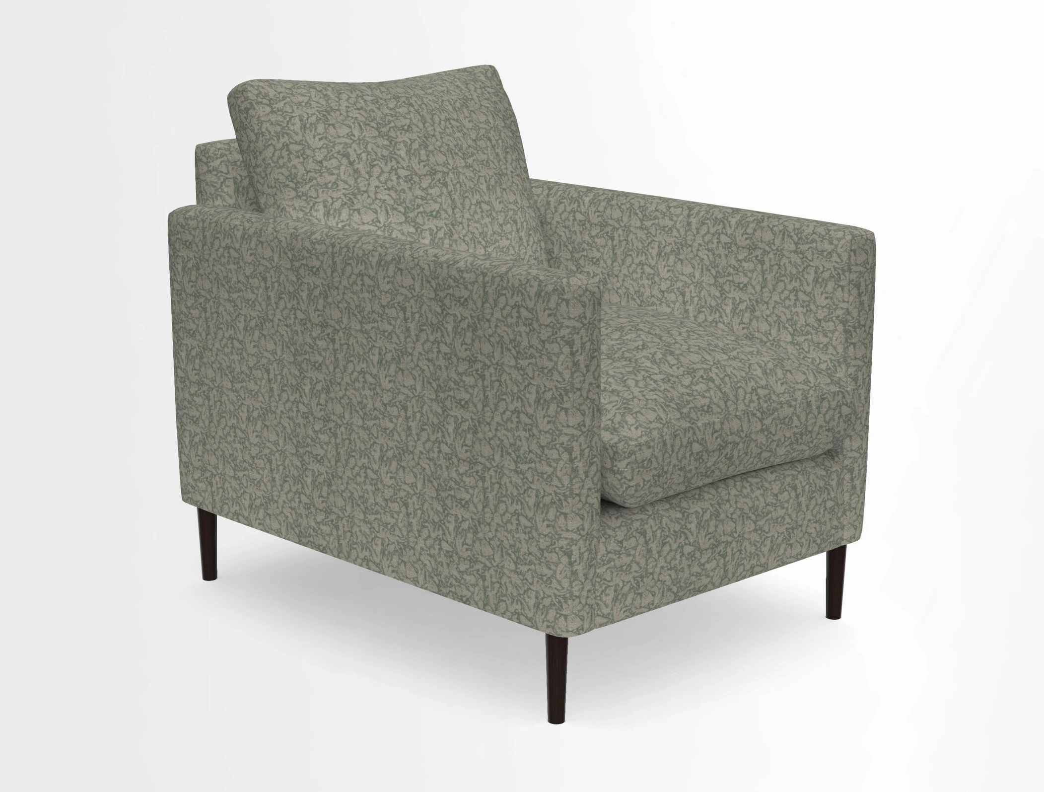 Heyshott Chair in Two Tone Plain Biscuit. Loose cover option available