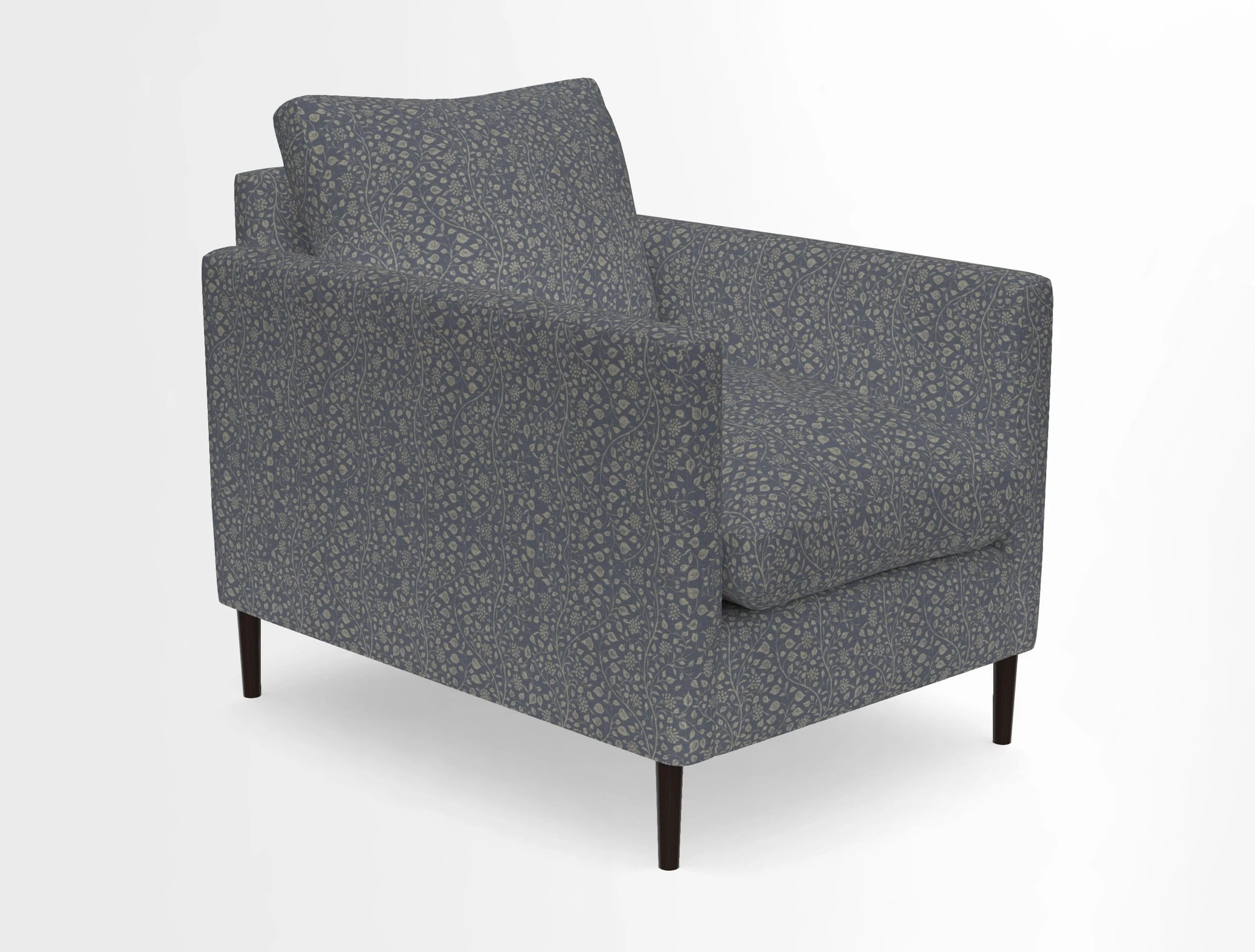 Heyshott Chair in Two Tone Plain Biscuit. Loose cover option available